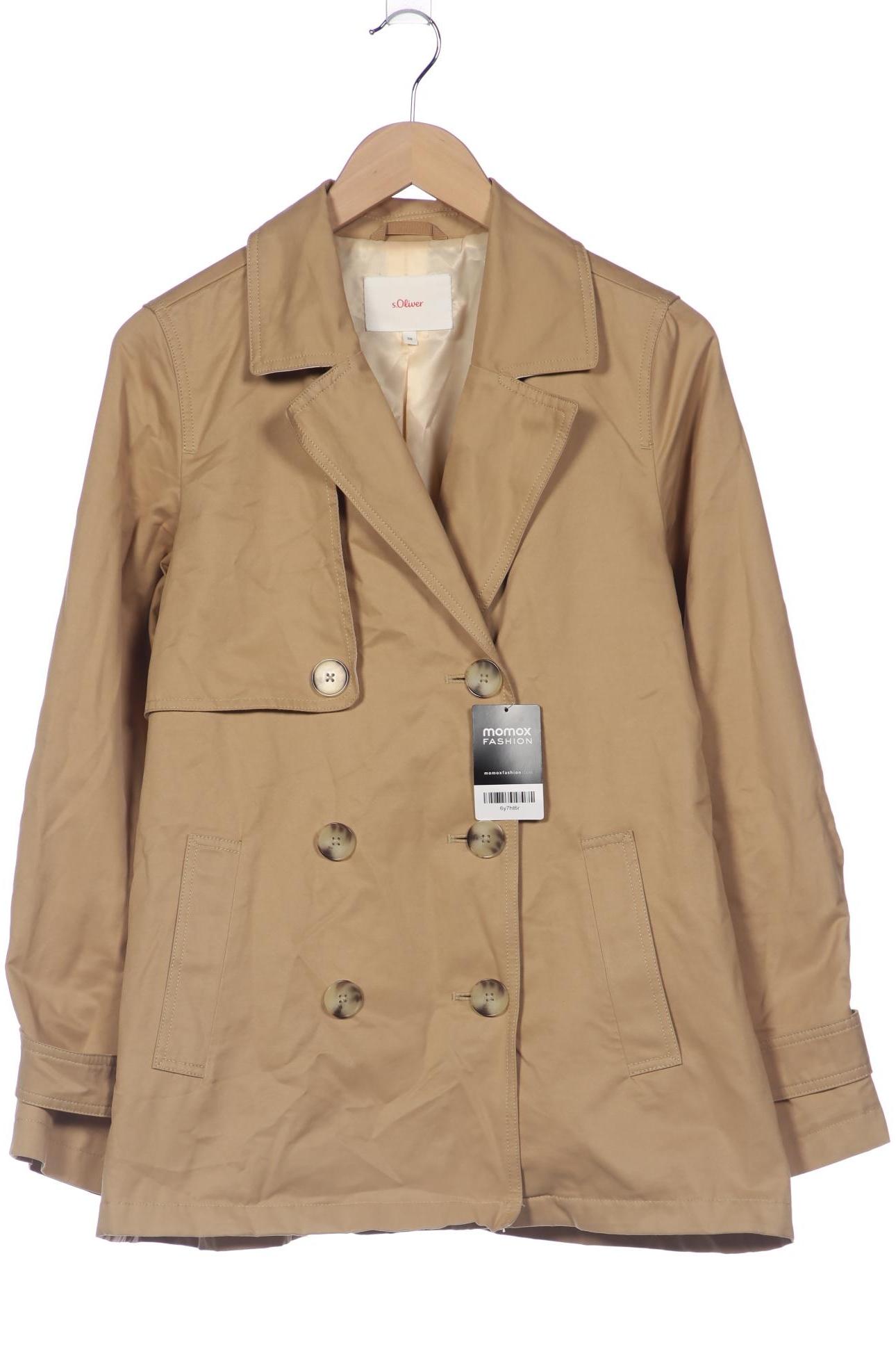 

s.Oliver Damen Jacke, beige, Gr. 38