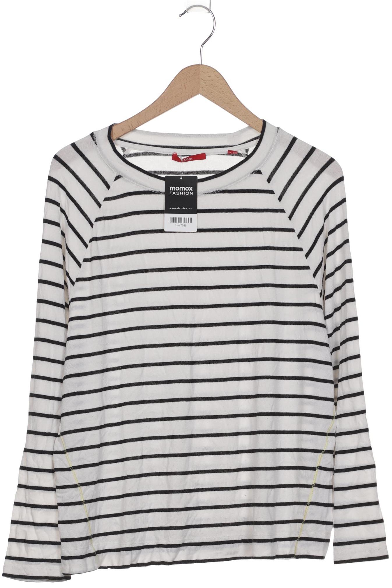 

s.Oliver Damen Pullover, weiß, Gr. 44