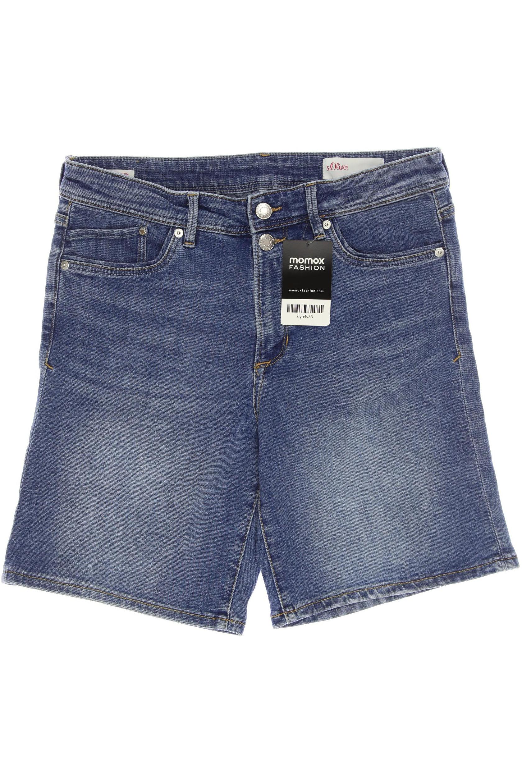 

s.Oliver Damen Shorts, blau