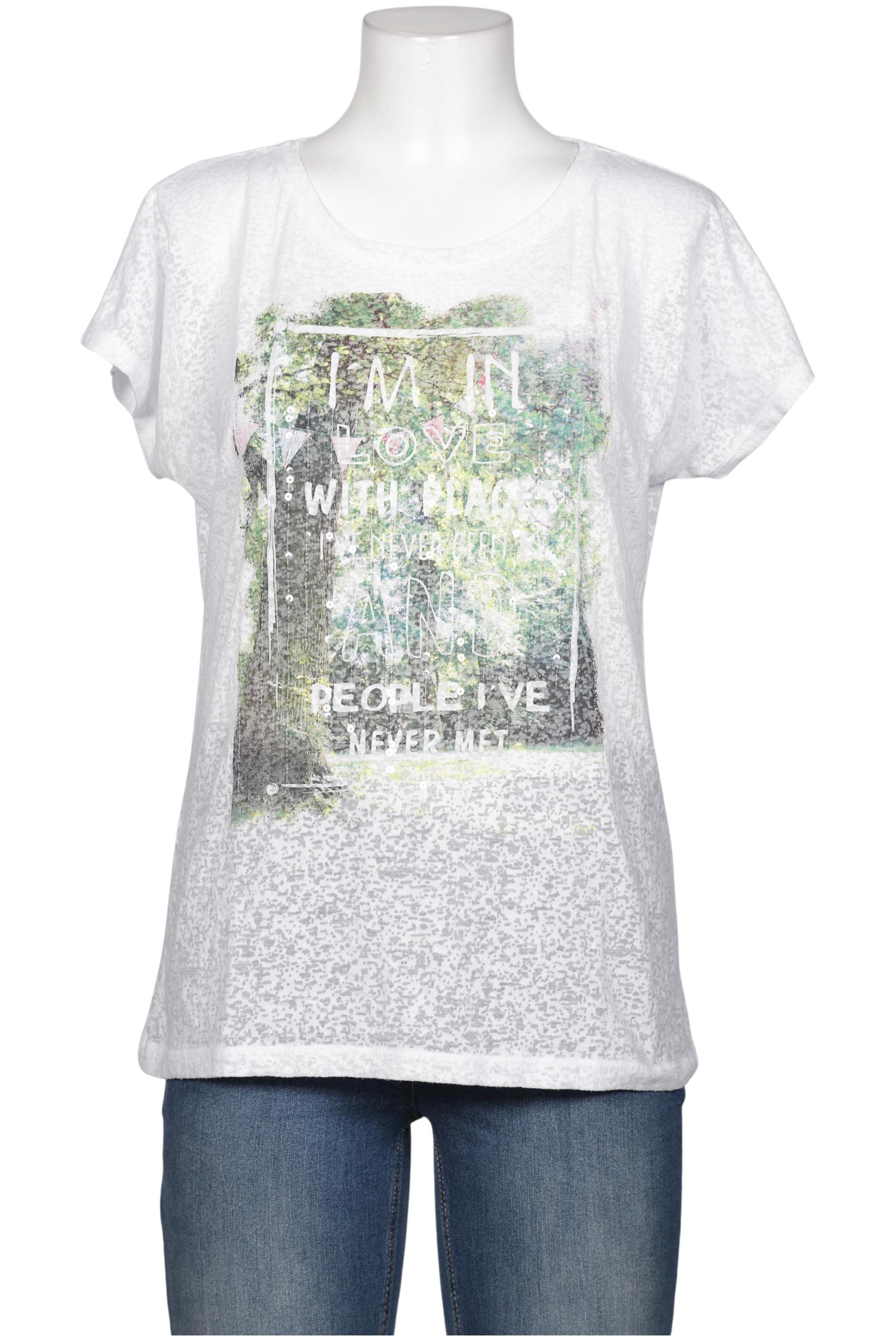 

s.Oliver Damen T-Shirt, weiß, Gr. 40