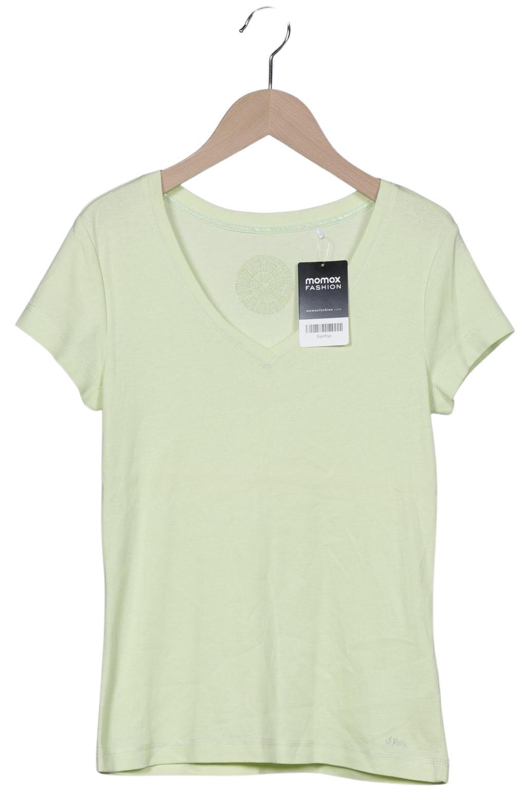 

s.Oliver Damen T-Shirt, hellgrün, Gr. 34