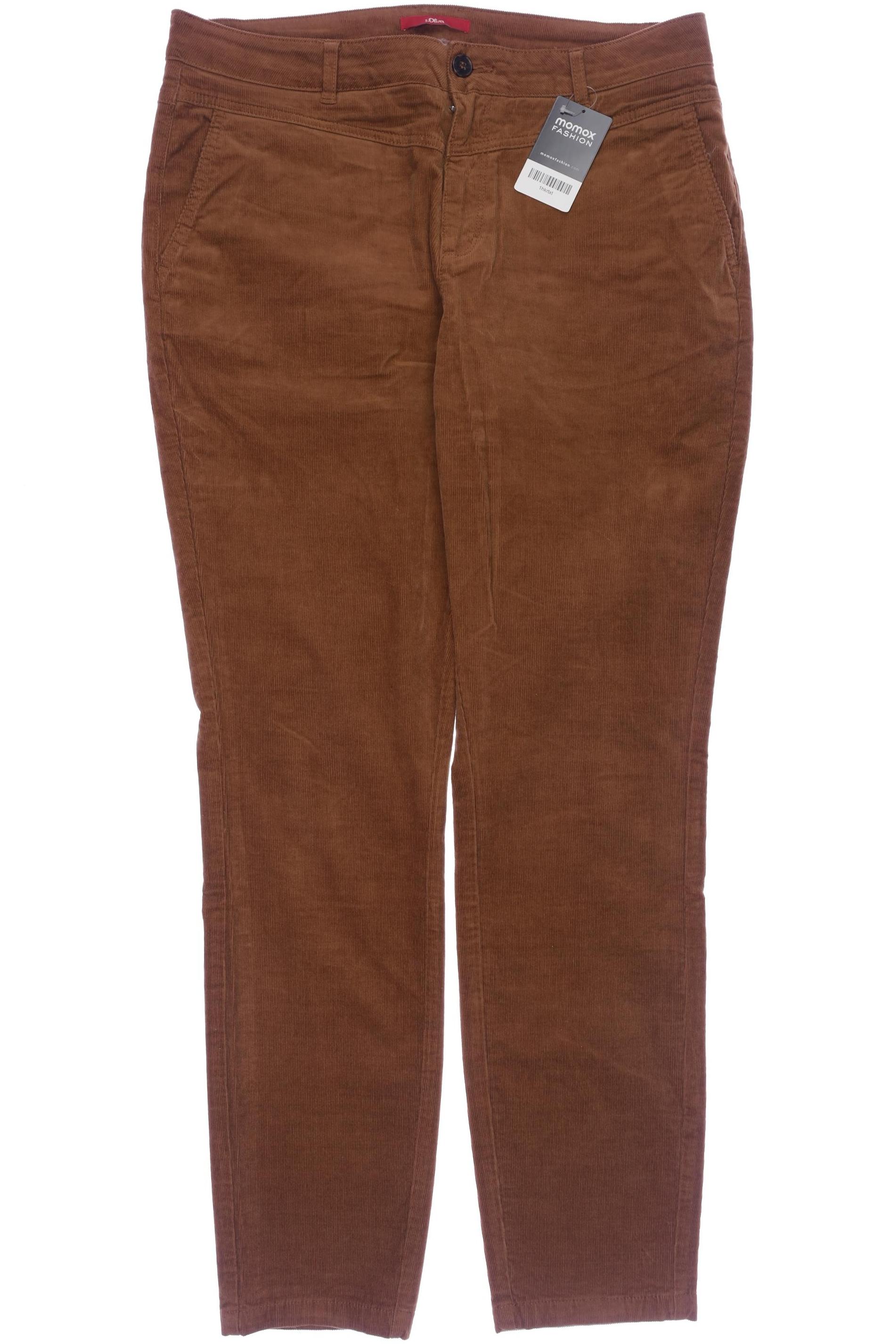 

s.Oliver Damen Stoffhose, braun, Gr. 42