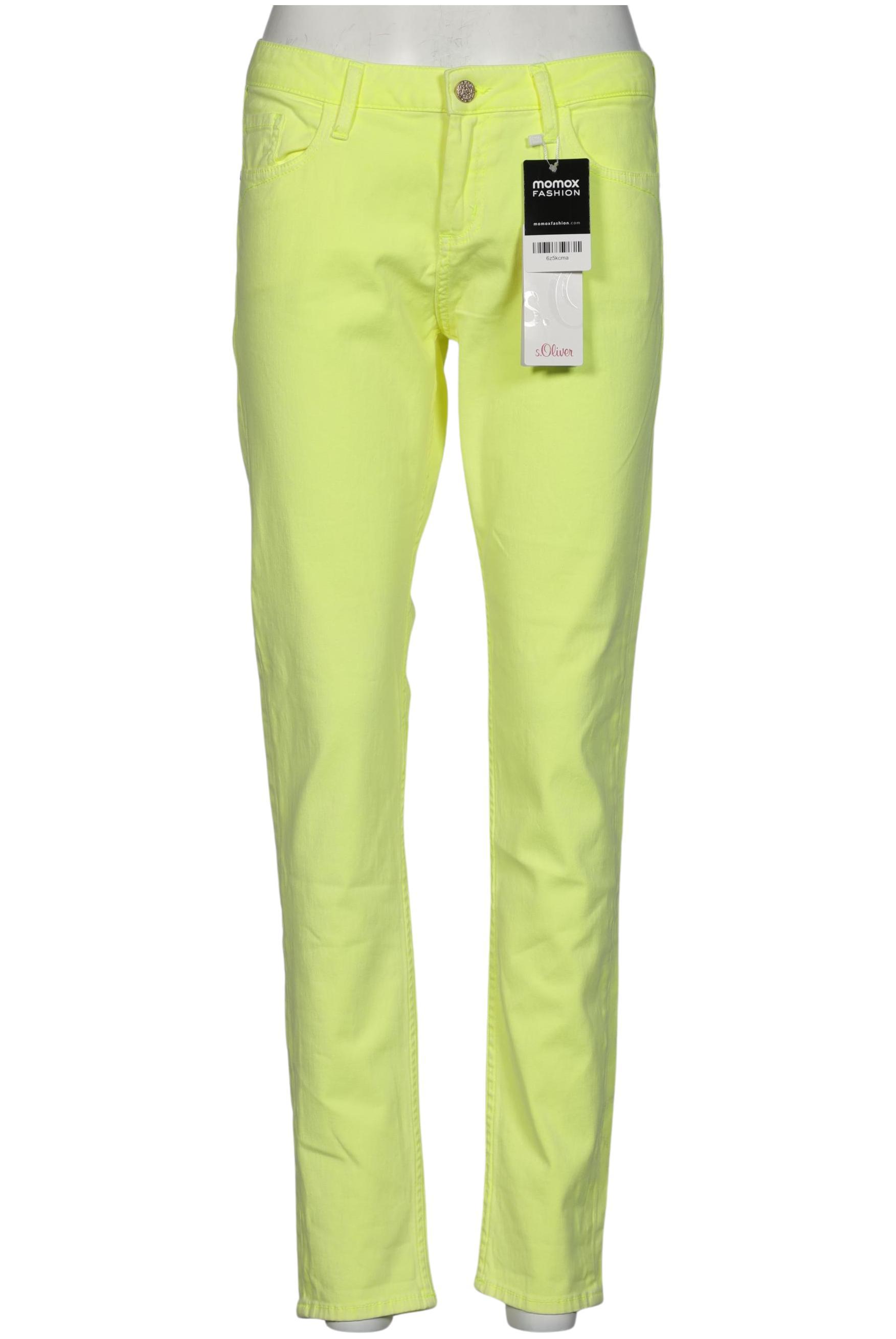 

s.Oliver Damen Jeans, neon, Gr. 40