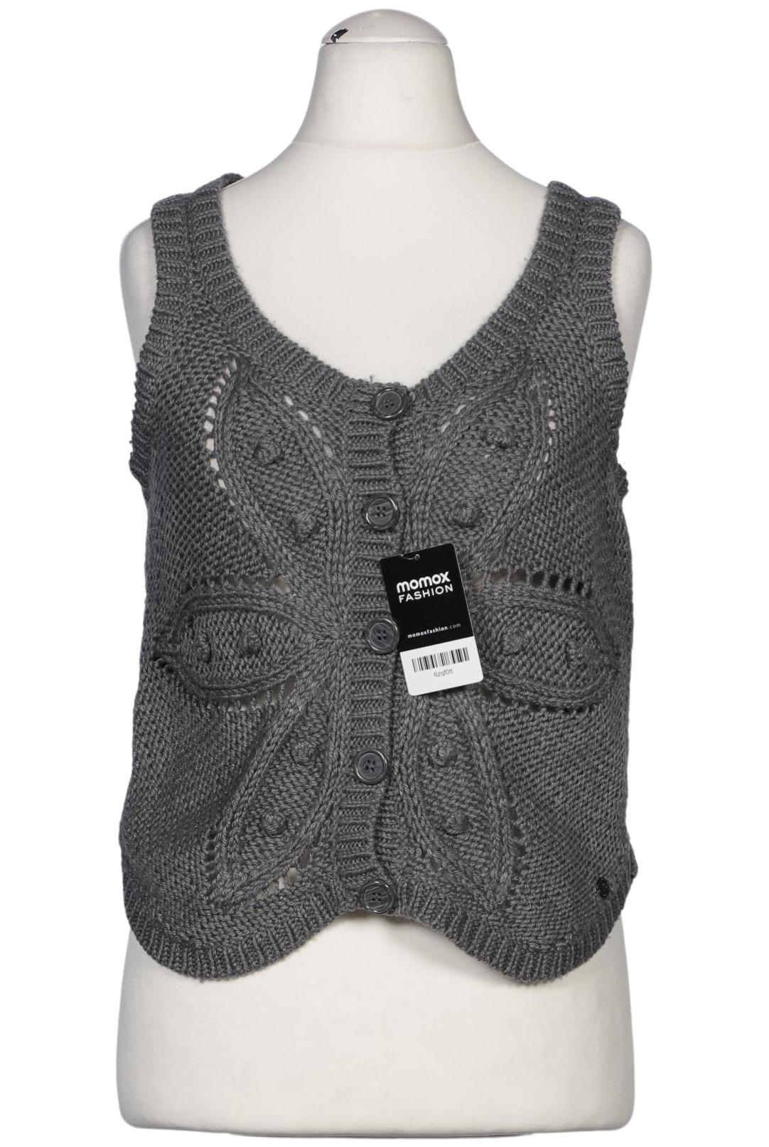 

s.Oliver Damen Strickjacke, grau, Gr. 40