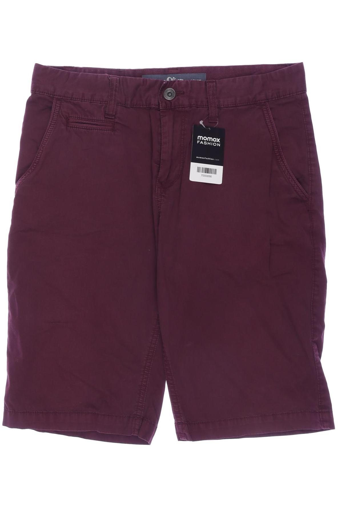 

s.Oliver Damen Shorts, bordeaux, Gr. 30