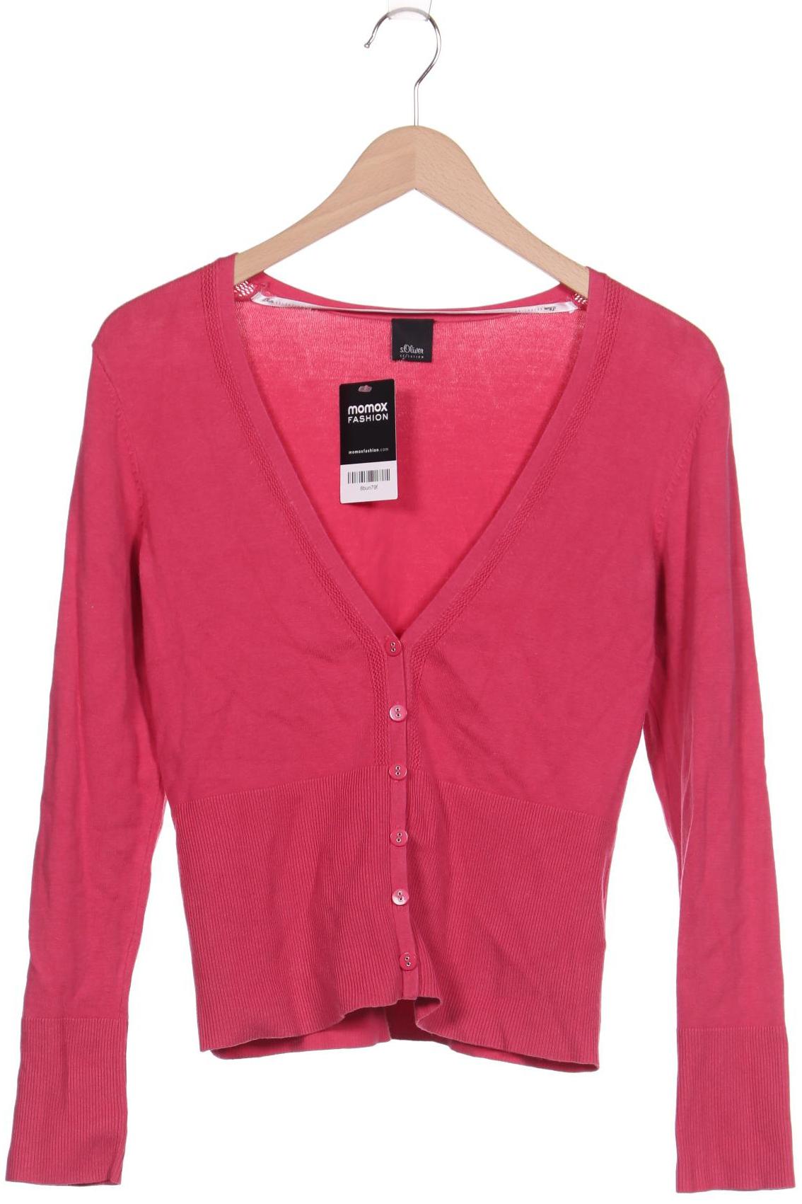 

s.Oliver Damen Strickjacke, pink, Gr. 40