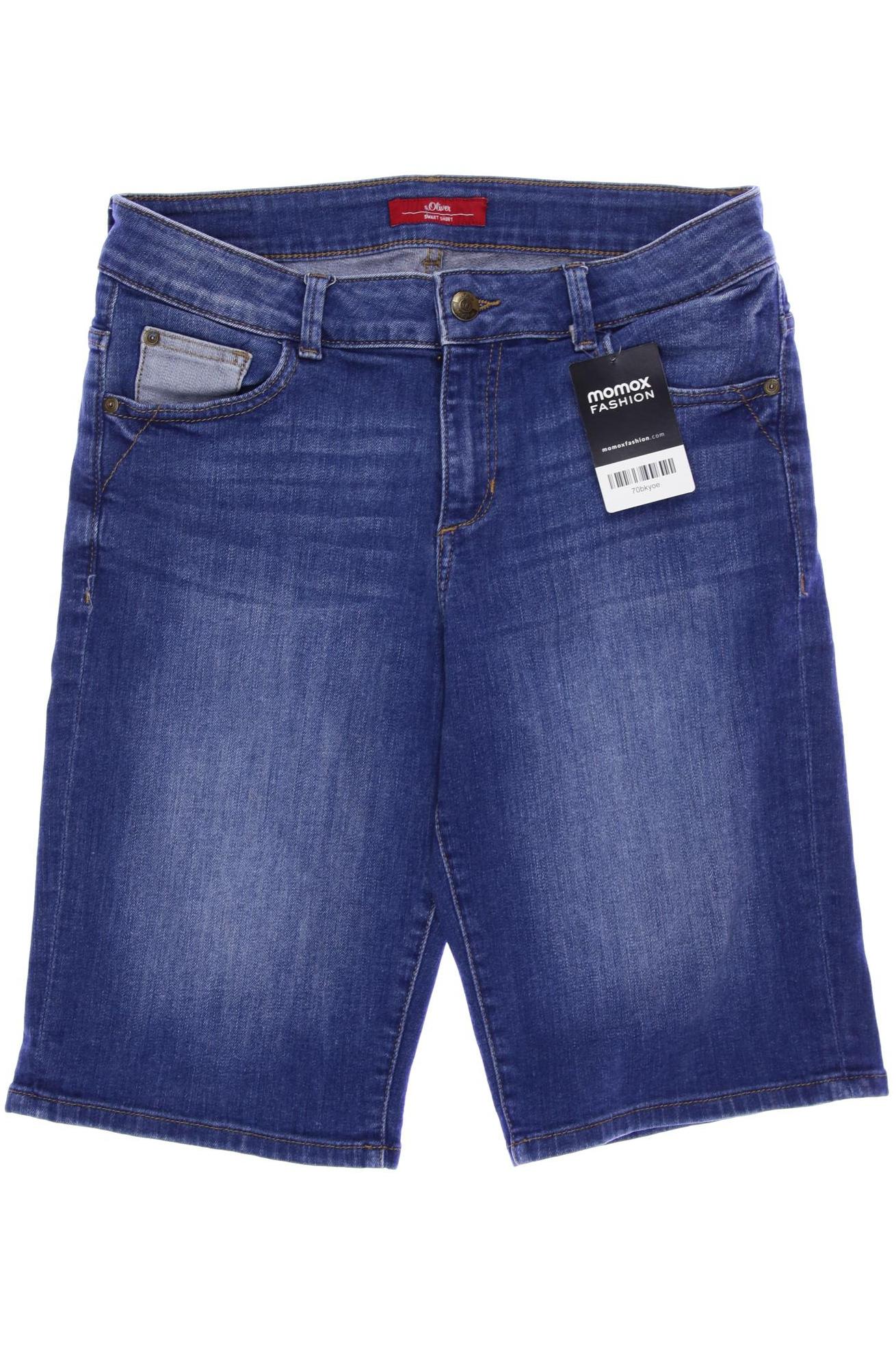 

s.Oliver Damen Shorts, blau, Gr. 36