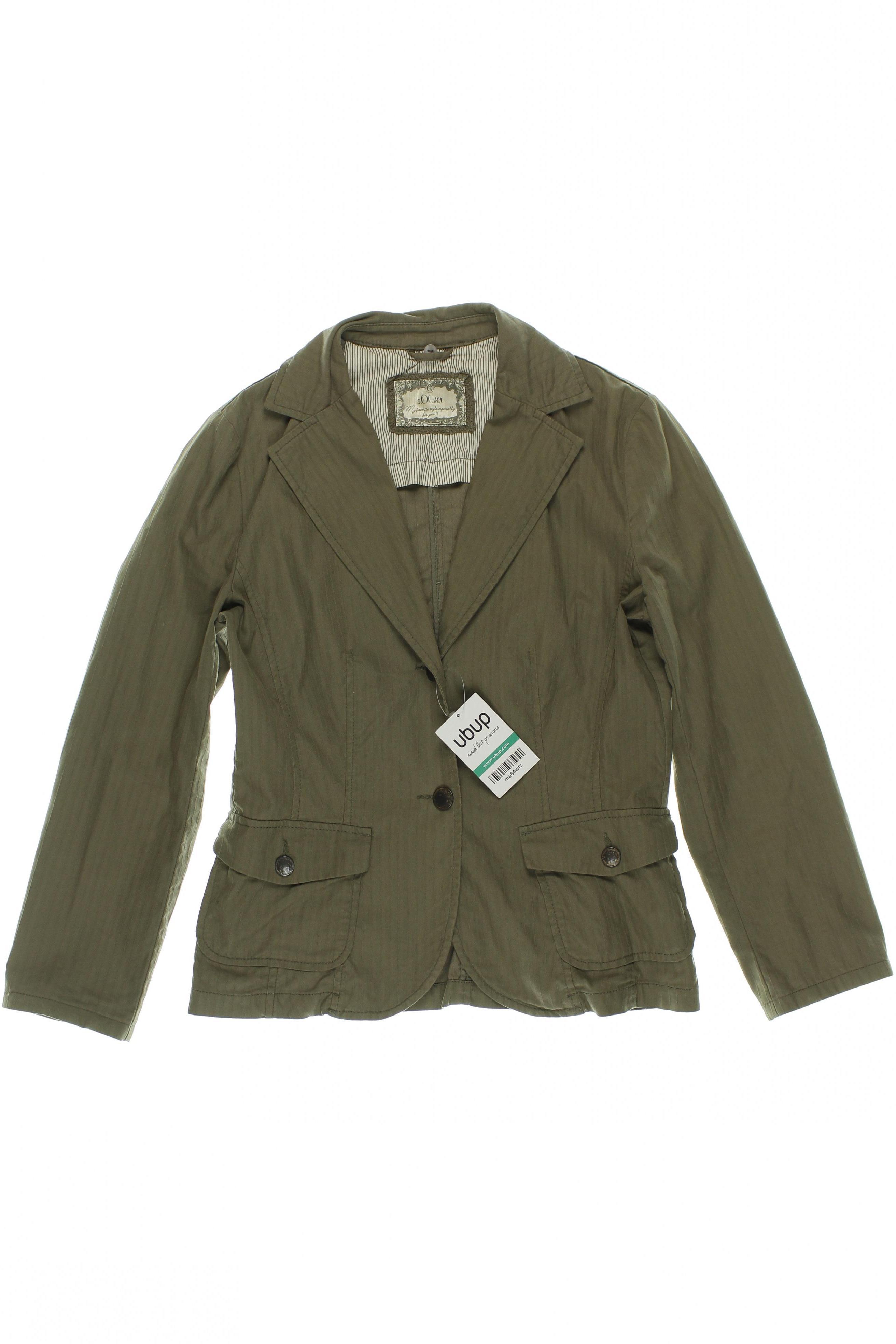

s.Oliver Damen Blazer, grün, Gr. 36