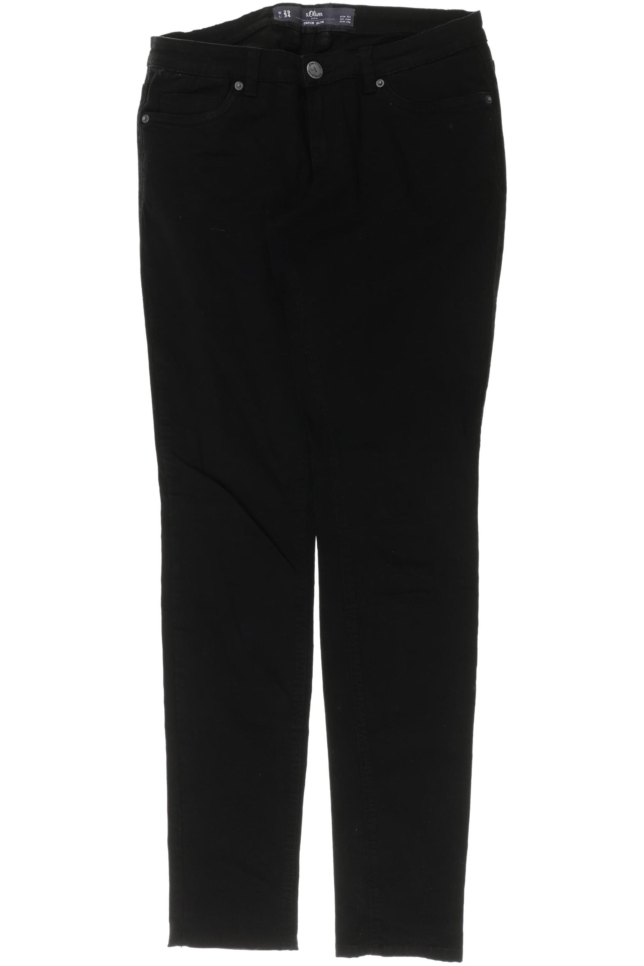 

s.Oliver Damen Jeans, schwarz, Gr. 29