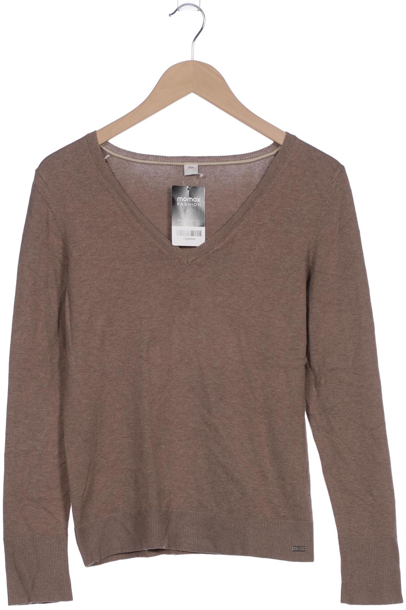 

s.Oliver Damen Pullover, braun, Gr. 40