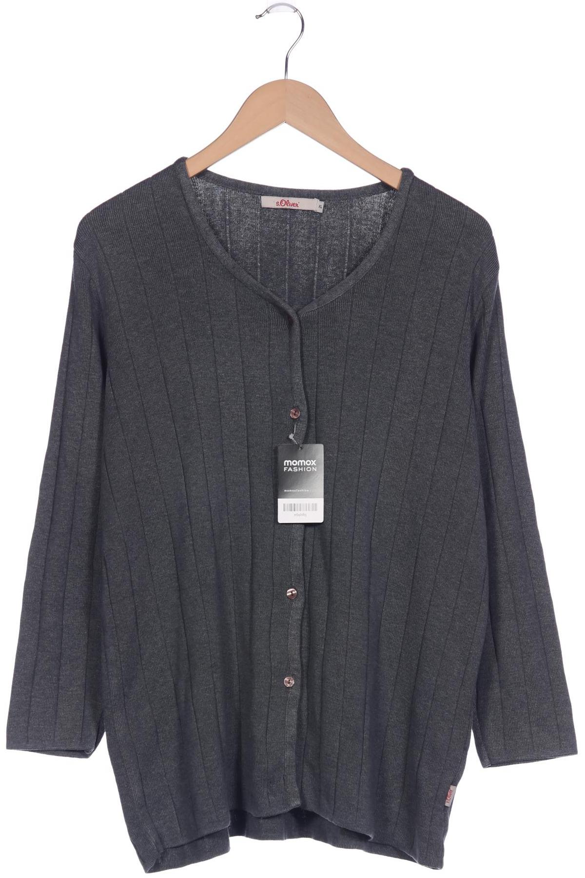 

s.Oliver Damen Strickjacke, grau, Gr. 44