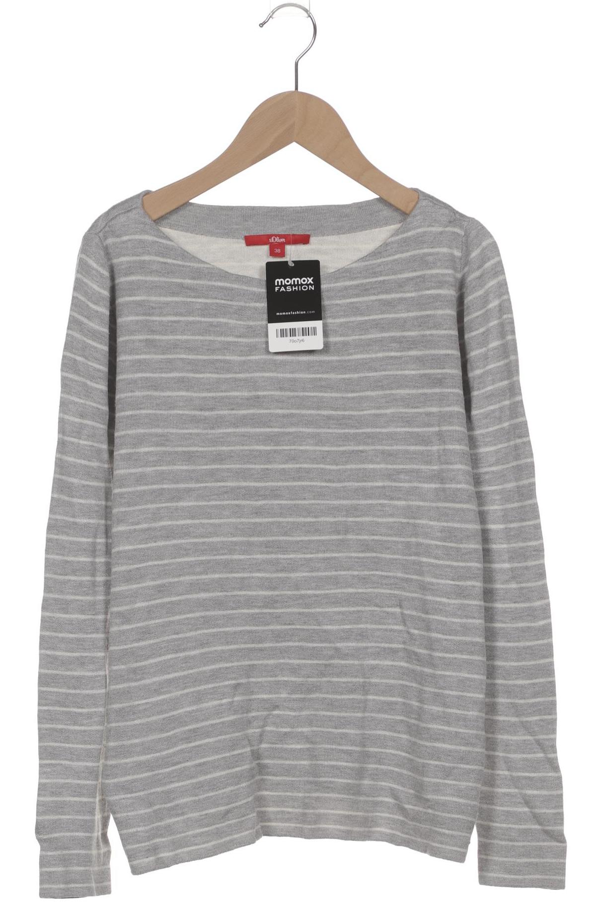 

s.Oliver Damen Pullover, grau, Gr. 38