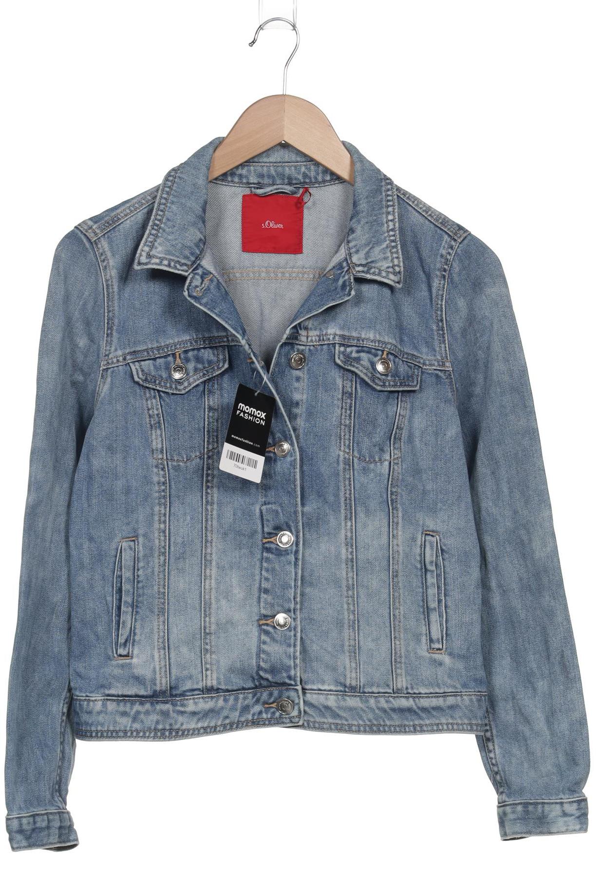

s.Oliver Damen Jacke, blau, Gr. 38