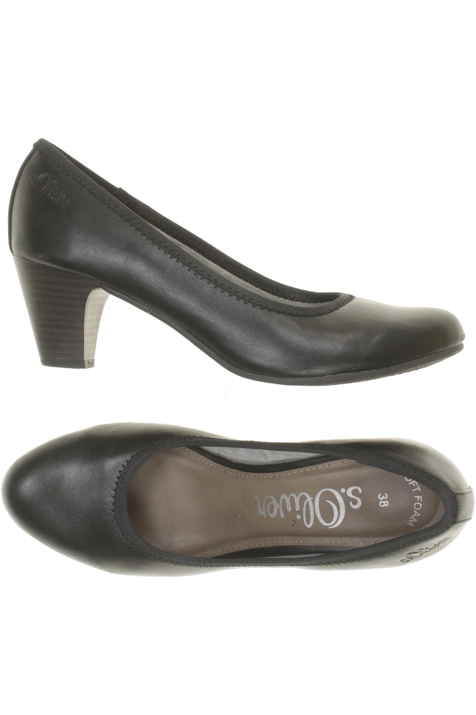 

s.Oliver Damen Pumps, schwarz, Gr. 38