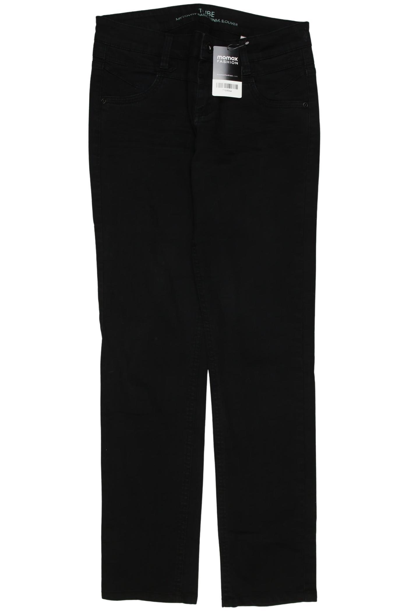 

s.Oliver Damen Jeans, schwarz, Gr. 34
