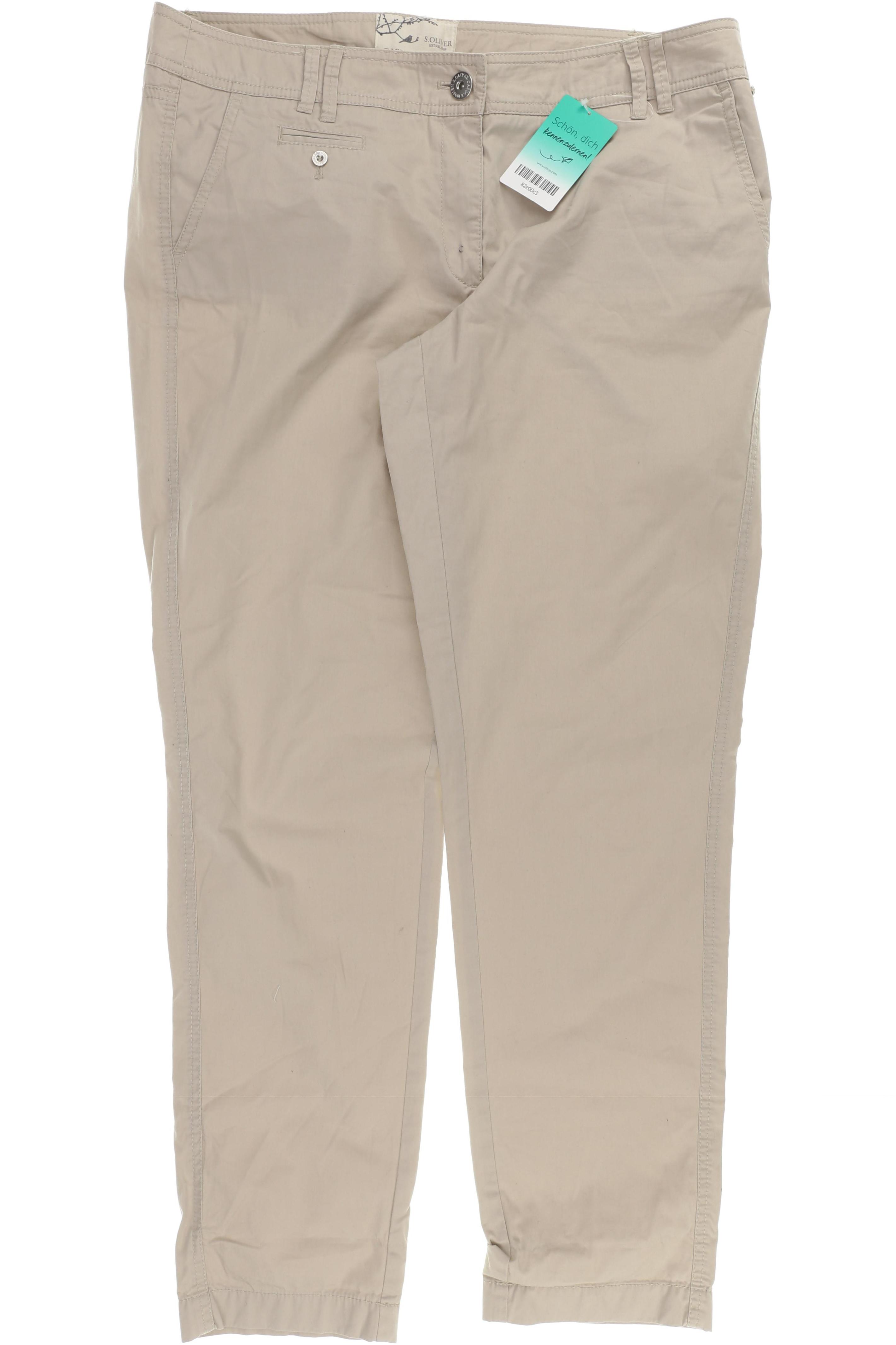 

s.Oliver Damen Jeans, beige, Gr. 0