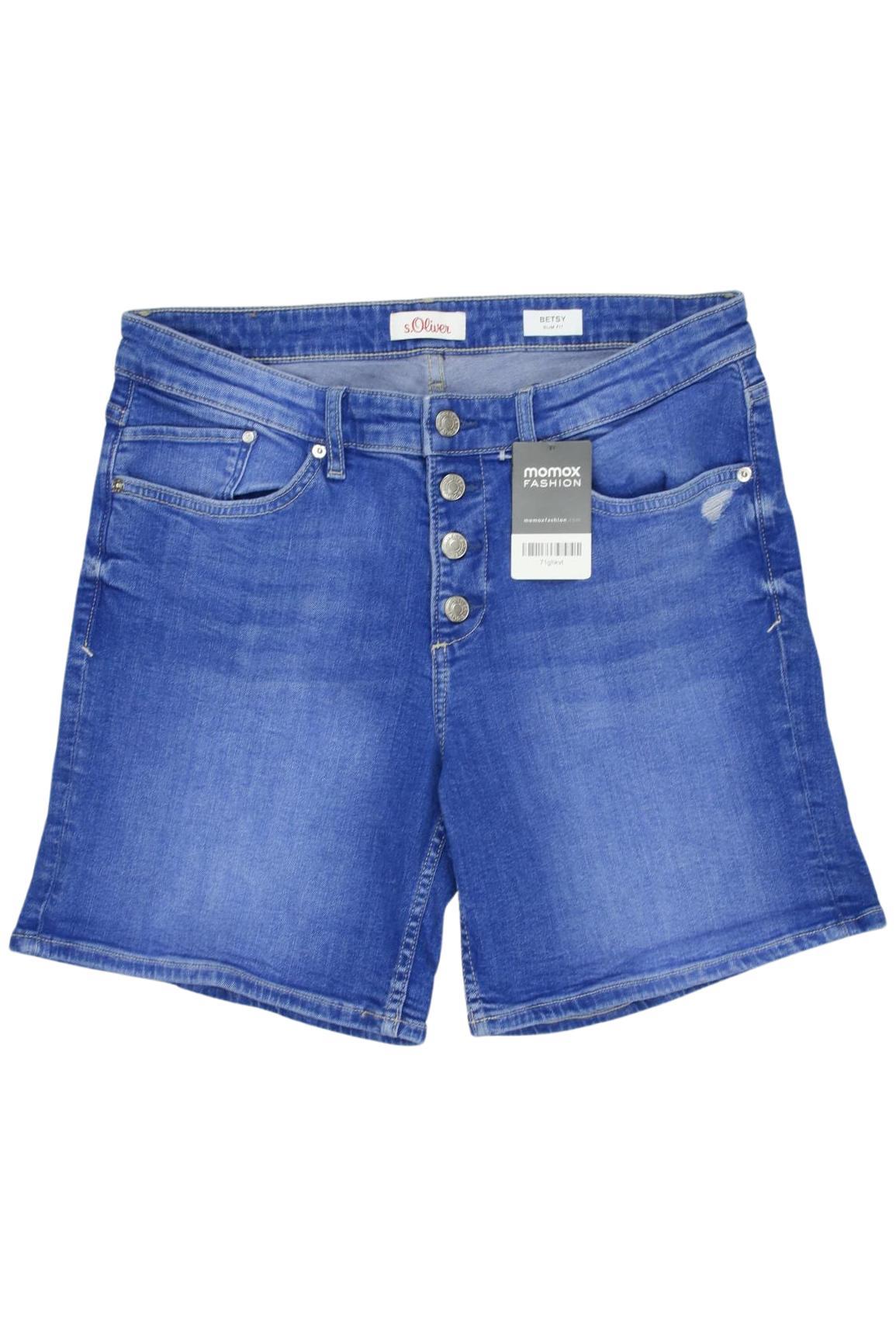 

s.Oliver Damen Shorts, blau, Gr. 40