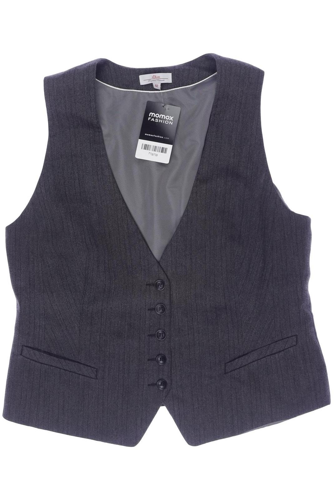 

s.Oliver Damen Weste, grau, Gr. 42