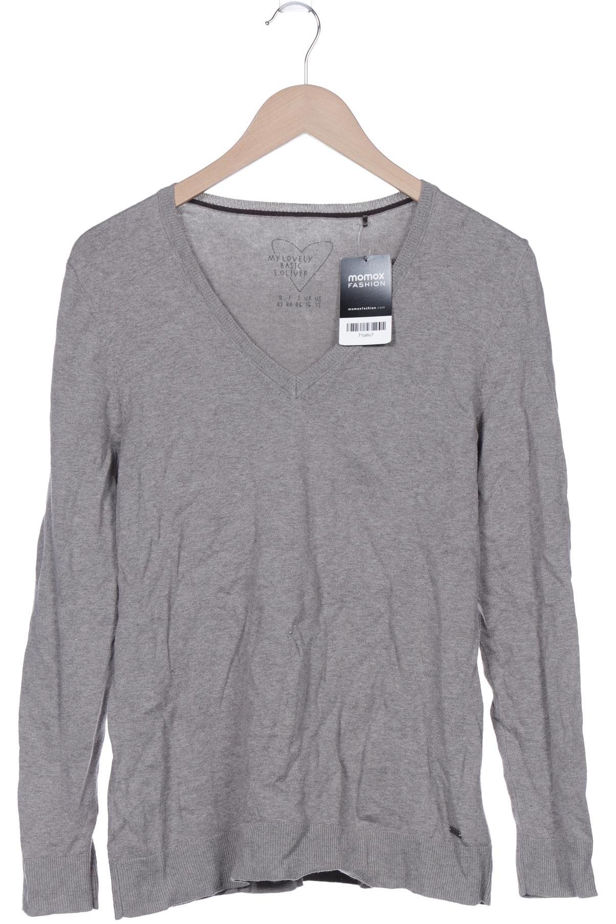 

s.Oliver Damen Pullover, grau, Gr. 42