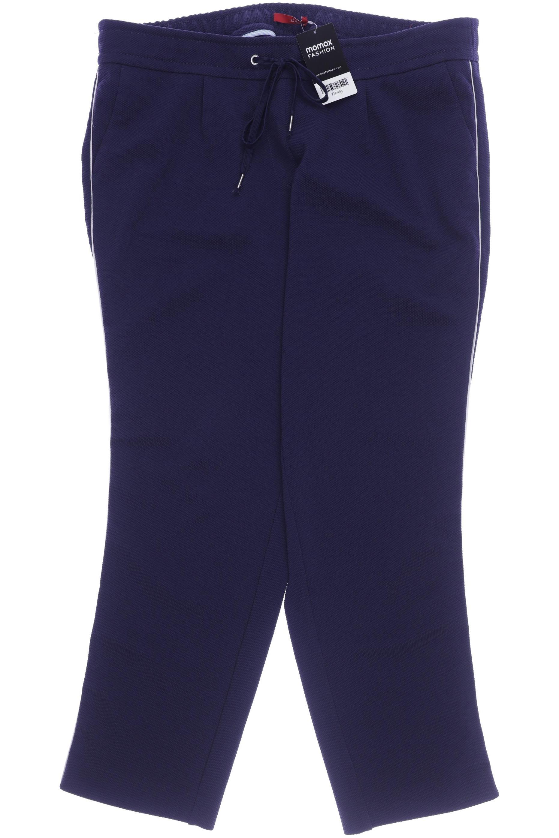 

s.Oliver Damen Stoffhose, marineblau