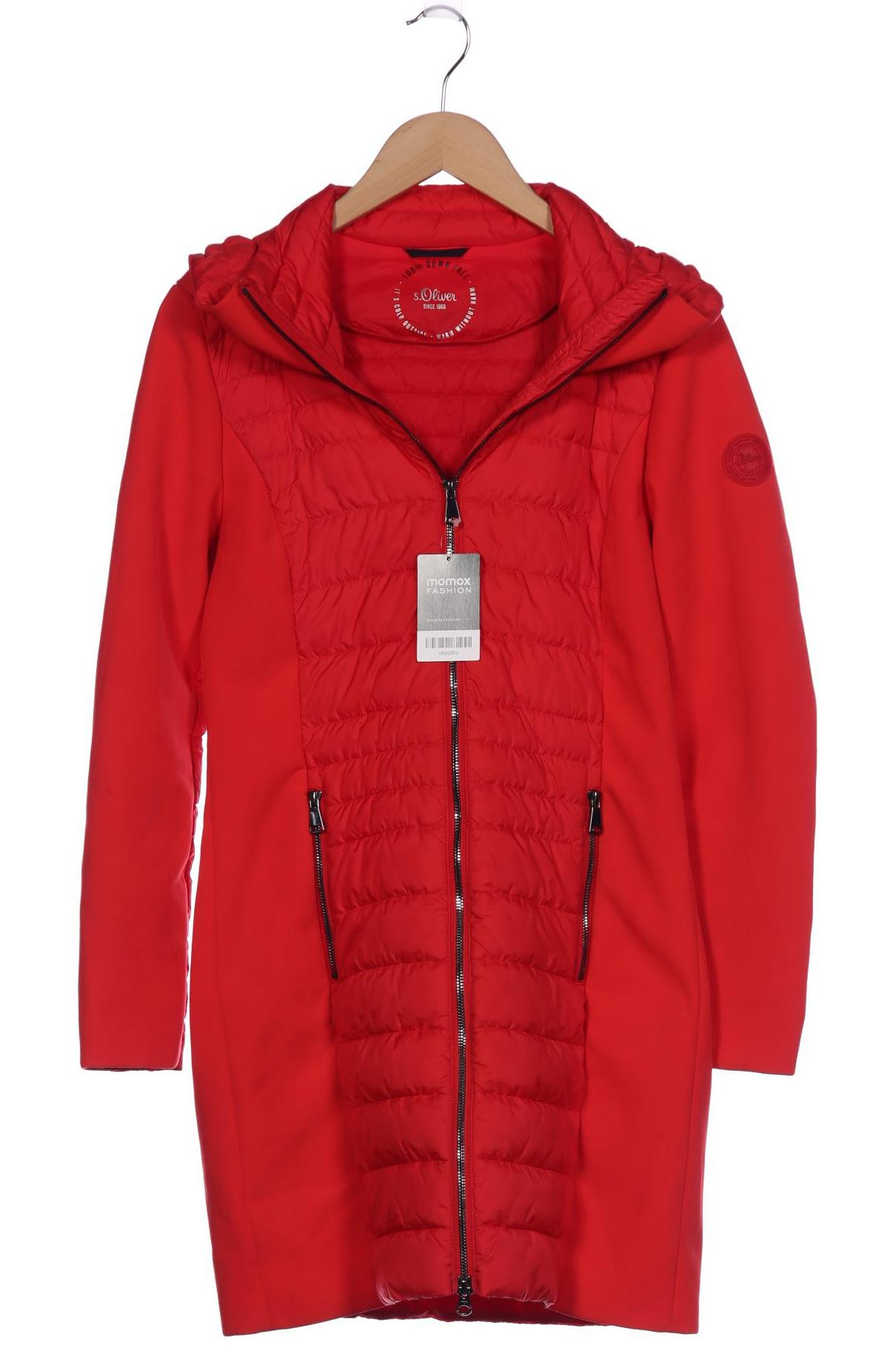 

s.Oliver Damen Mantel, rot, Gr. 42