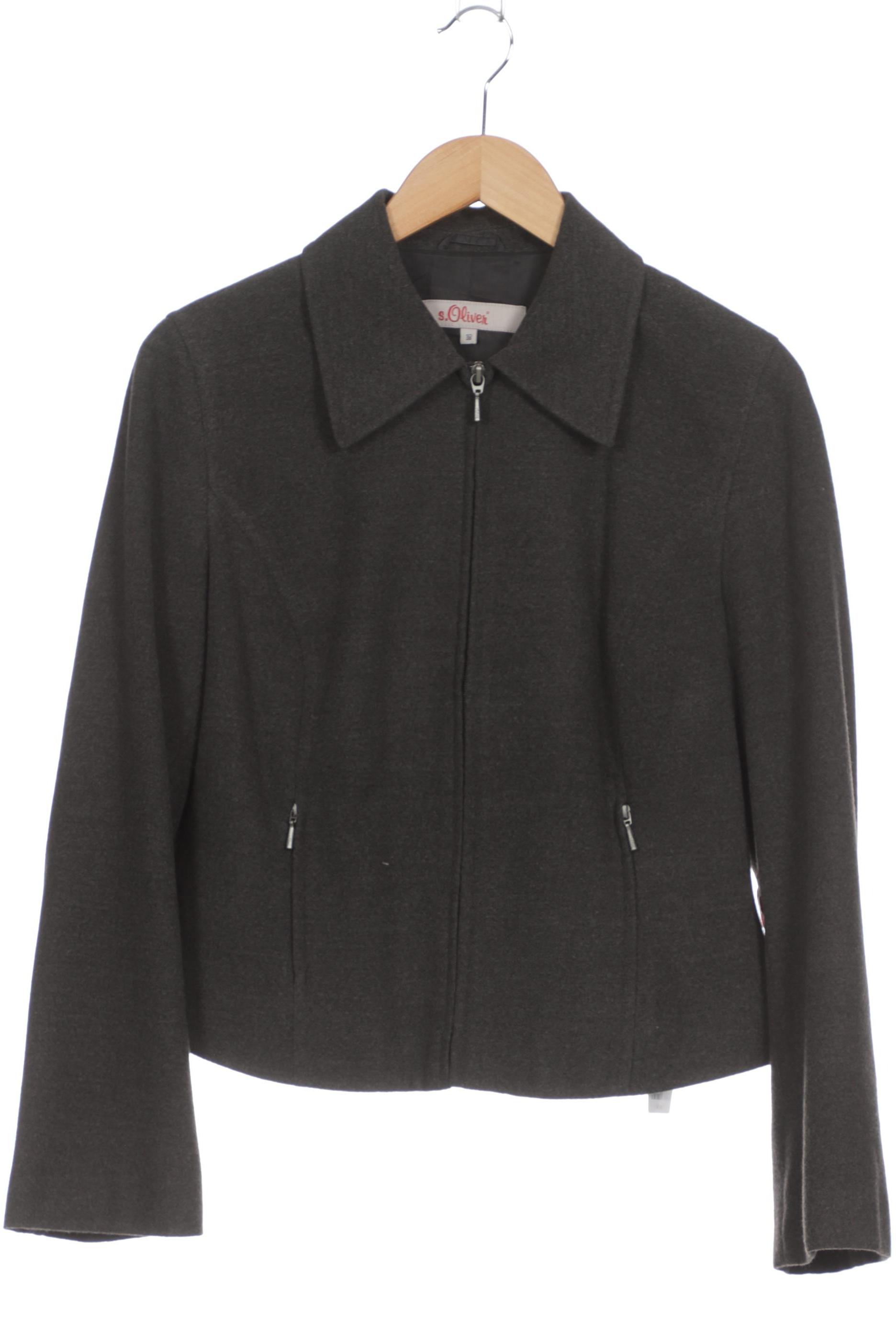 

s.Oliver Damen Jacke, grau, Gr. 38