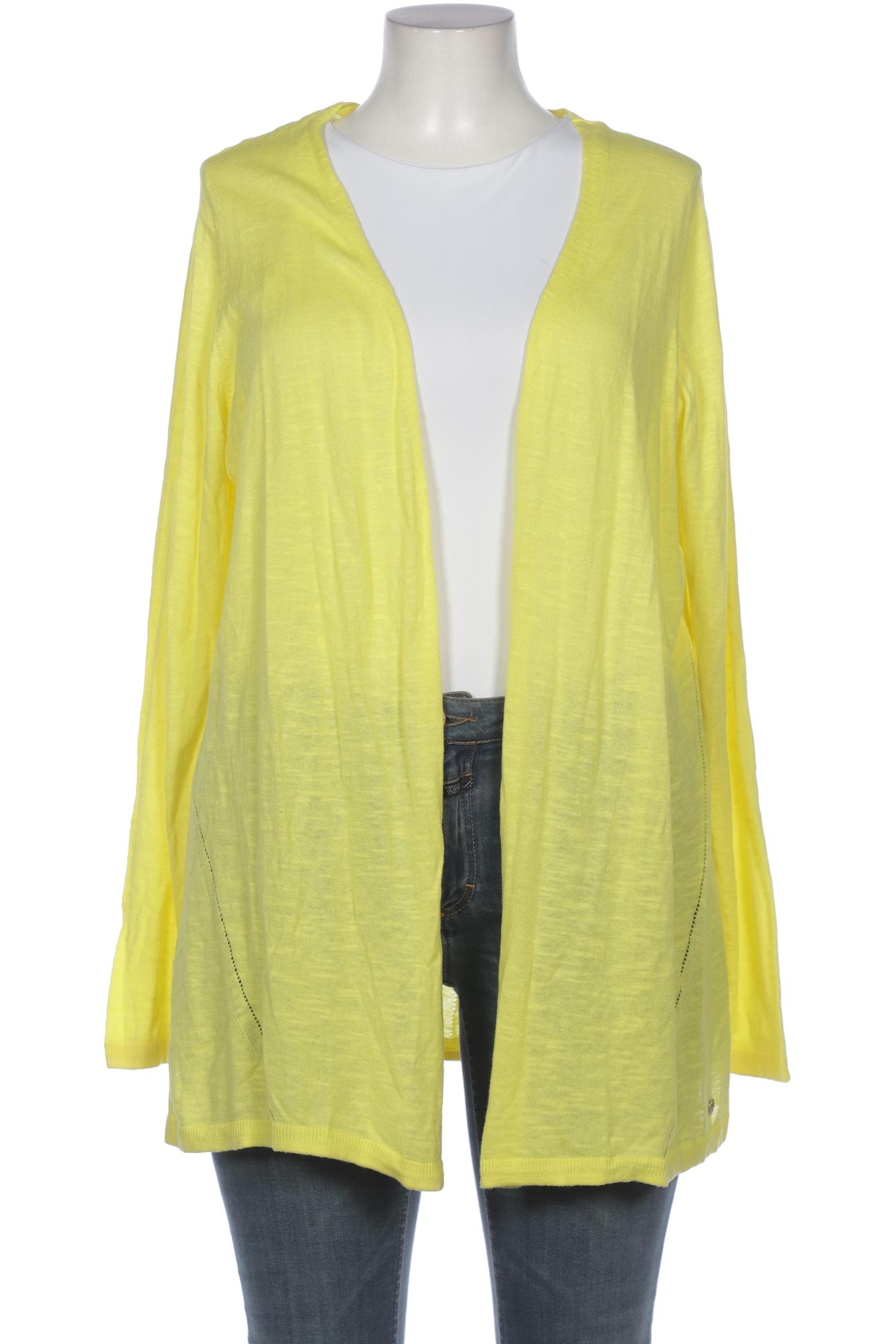 

s.Oliver Damen Strickjacke, gelb, Gr. 46