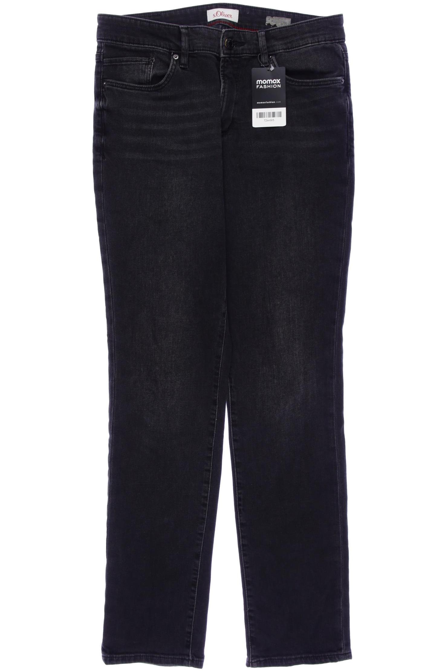 

s.Oliver Damen Jeans, schwarz, Gr. 36