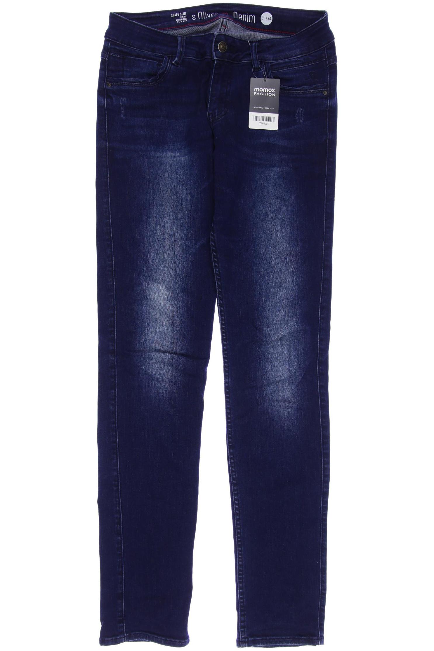 

s.Oliver Damen Jeans, blau