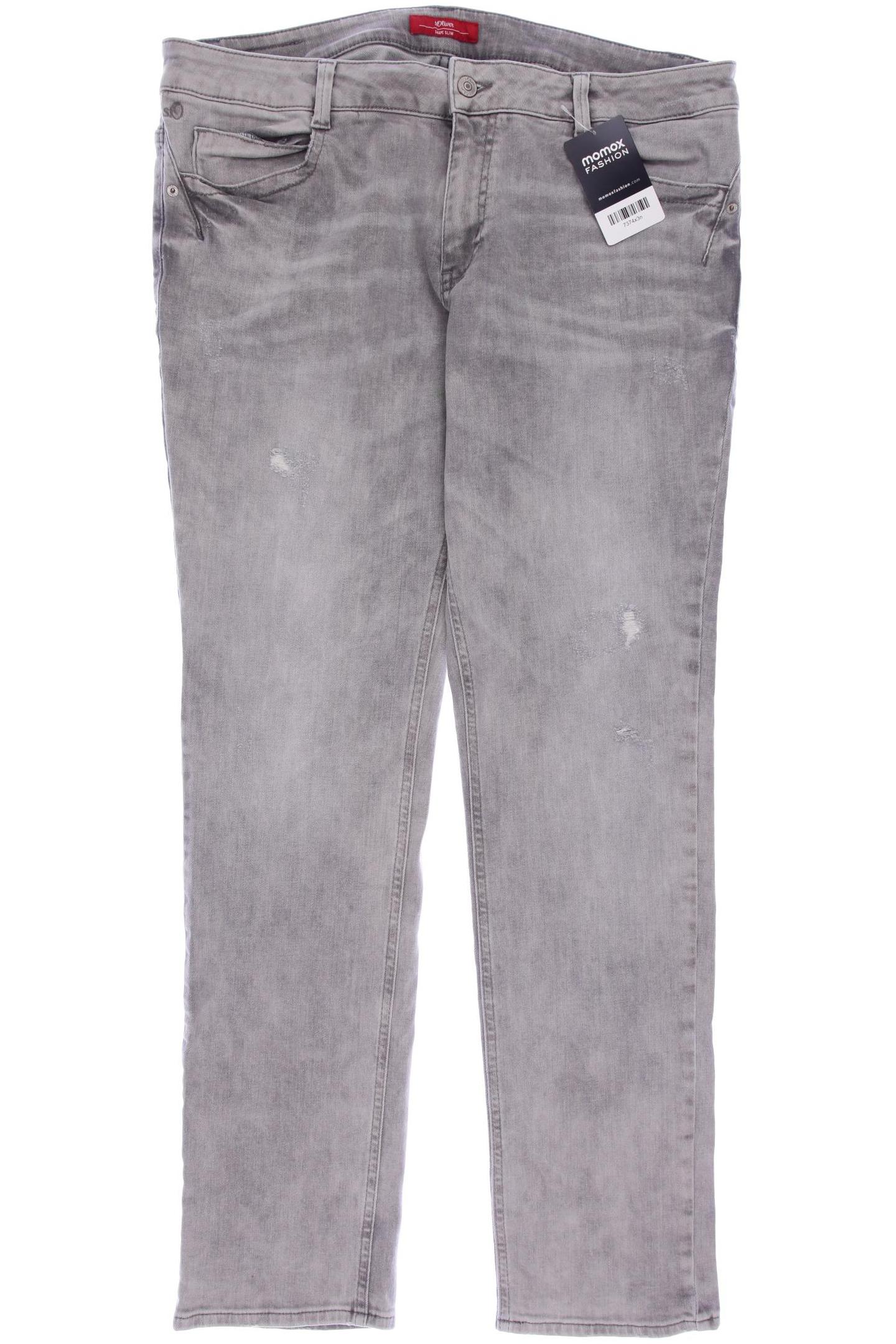 

s.Oliver Damen Jeans, grau