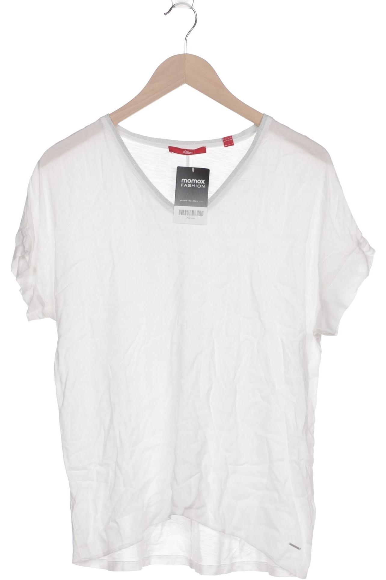 

s.Oliver Damen T-Shirt, weiß, Gr. 38