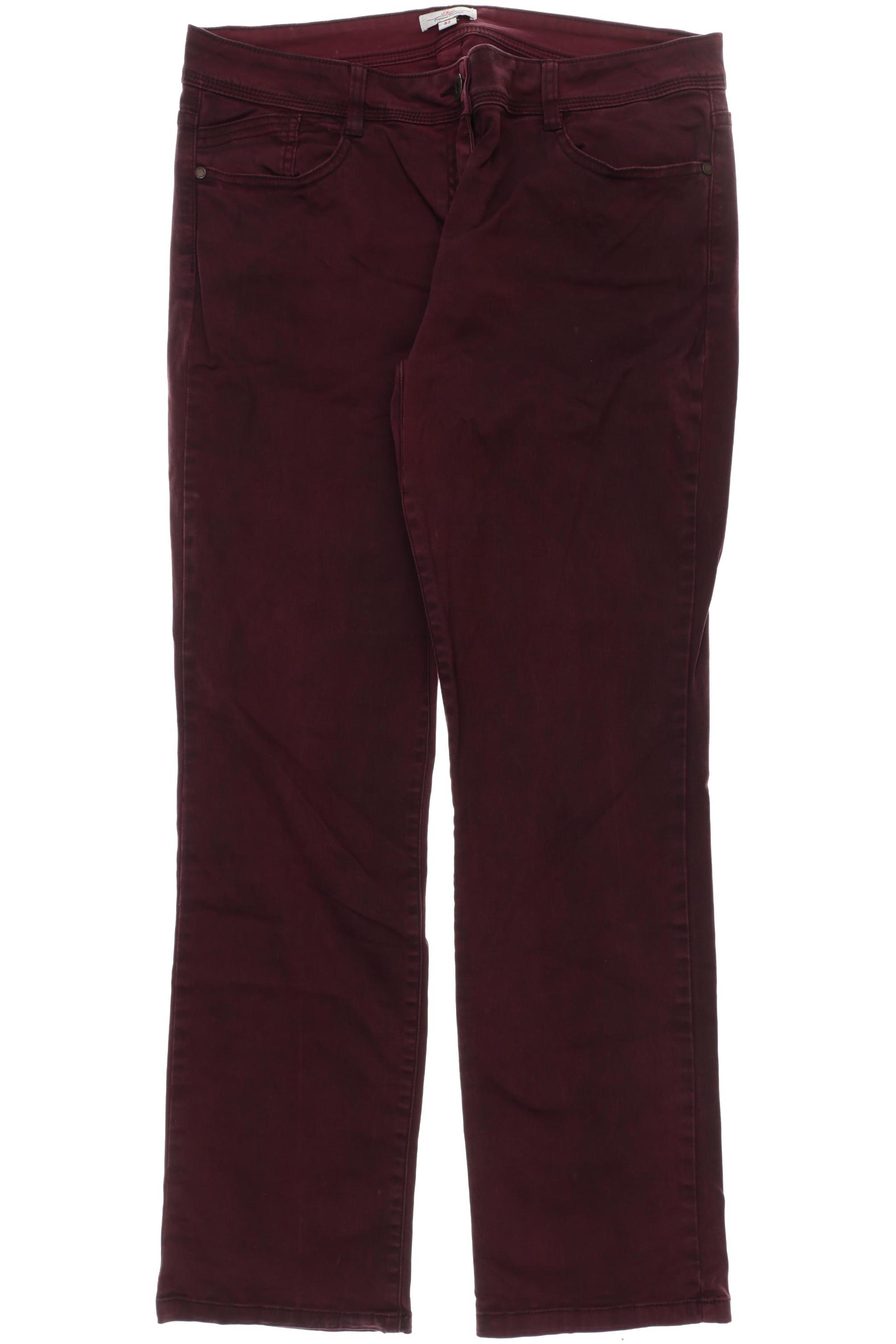

s.Oliver Damen Jeans, rot, Gr. 42