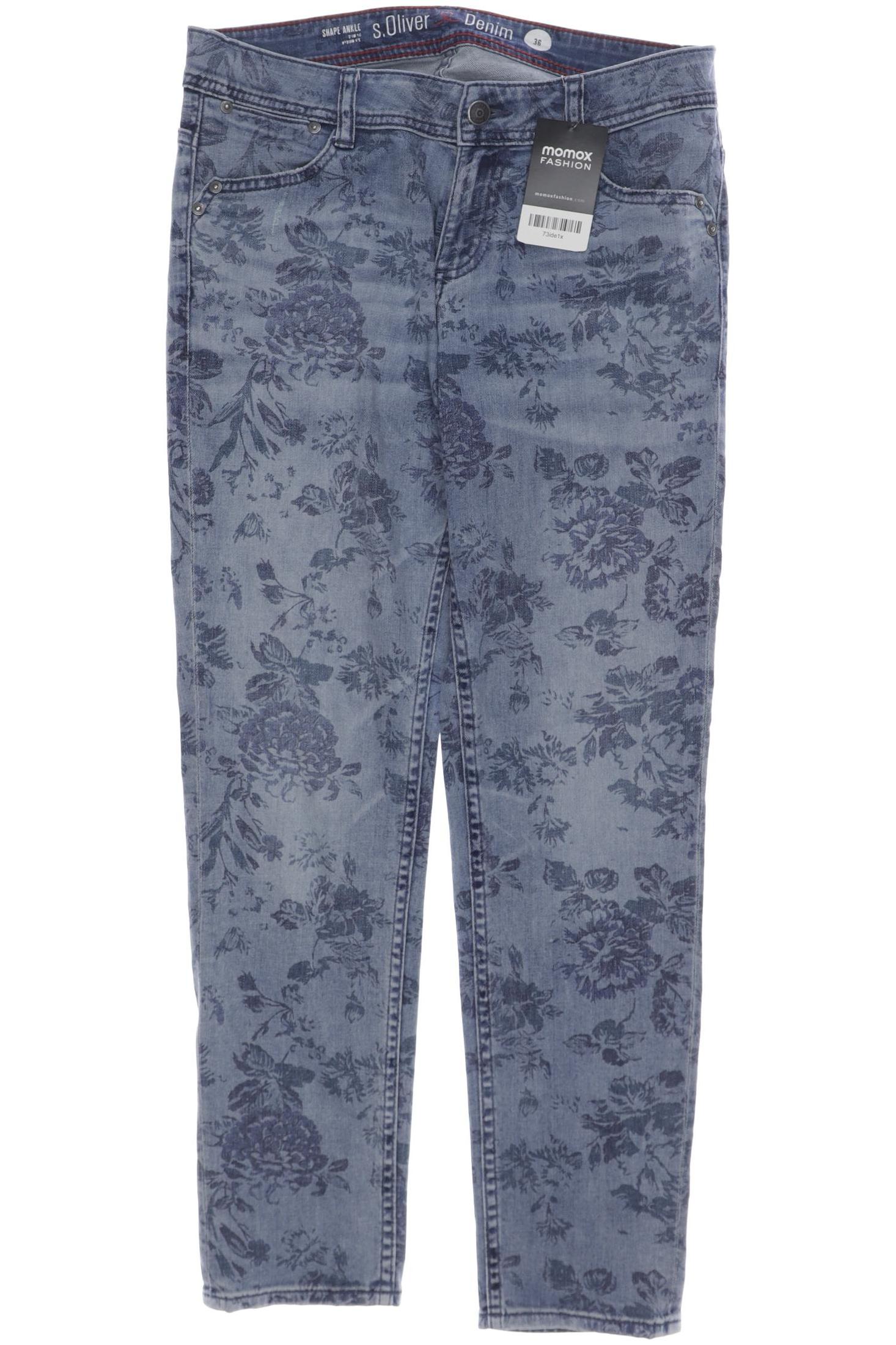

s.Oliver Damen Jeans, blau