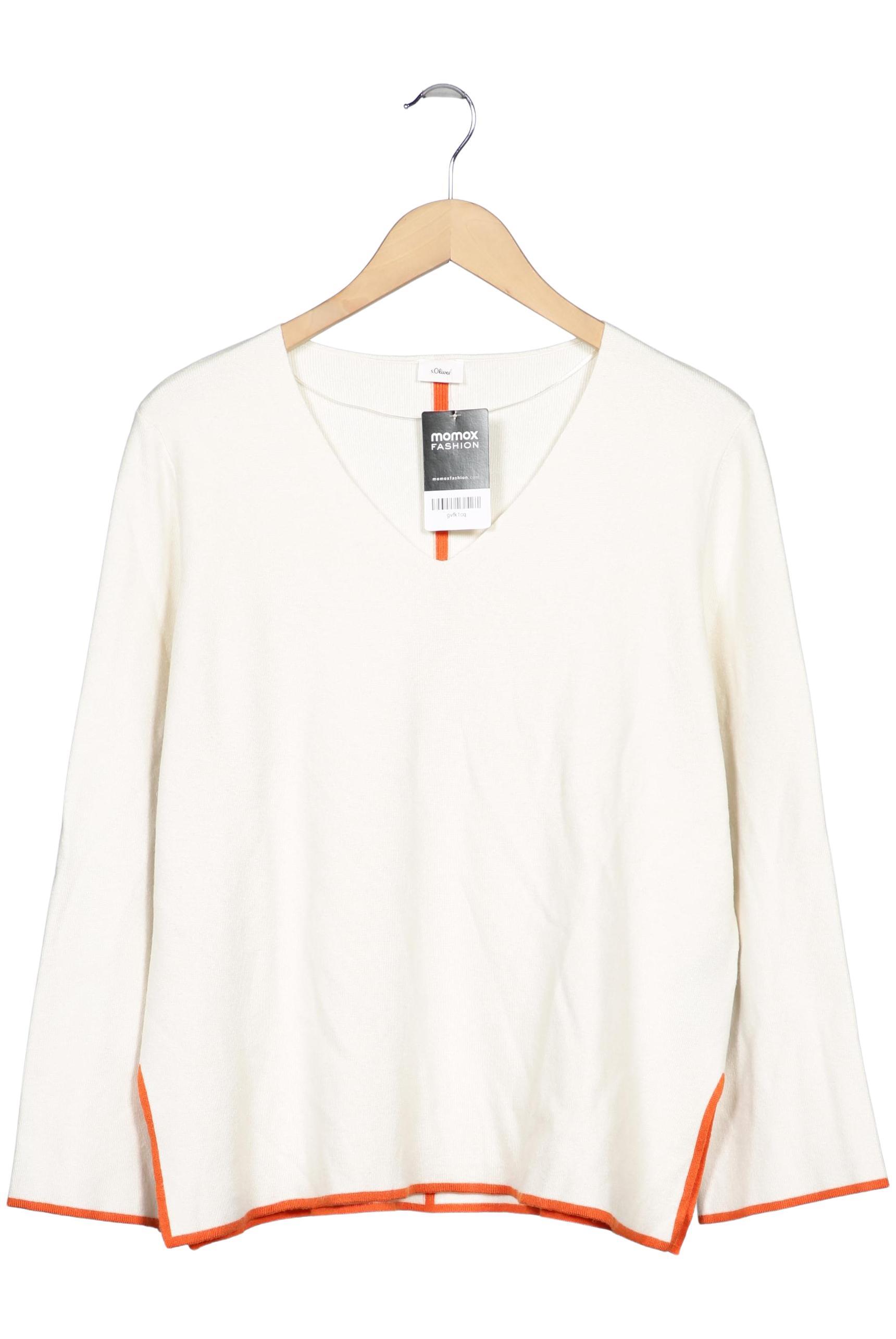 

s.Oliver Damen Pullover, cremeweiß, Gr. 40