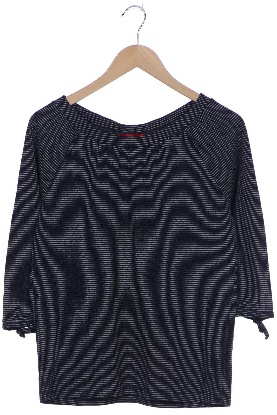 

s.Oliver Damen Langarmshirt, marineblau, Gr. 40
