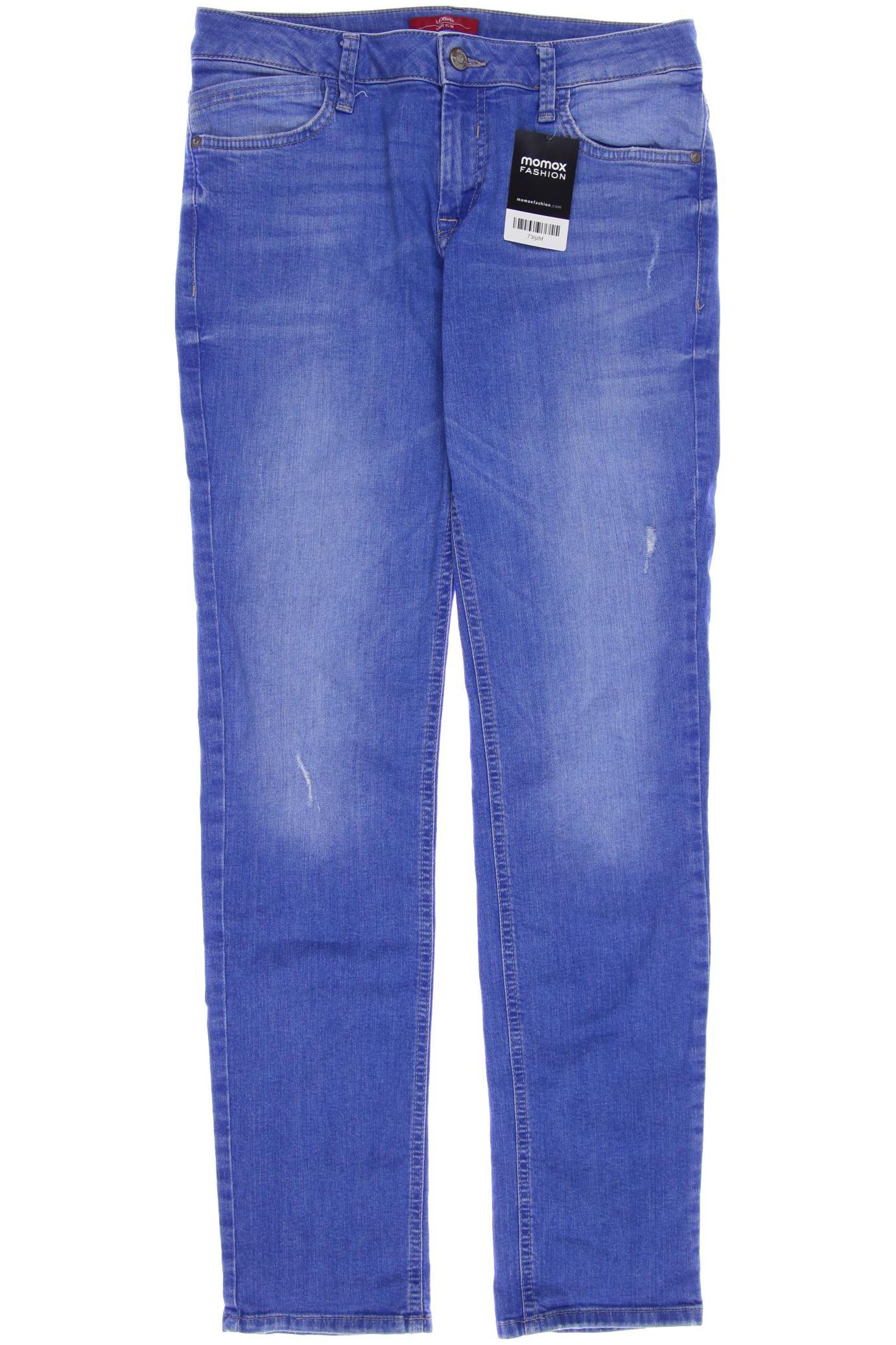 

s.Oliver Damen Jeans, blau