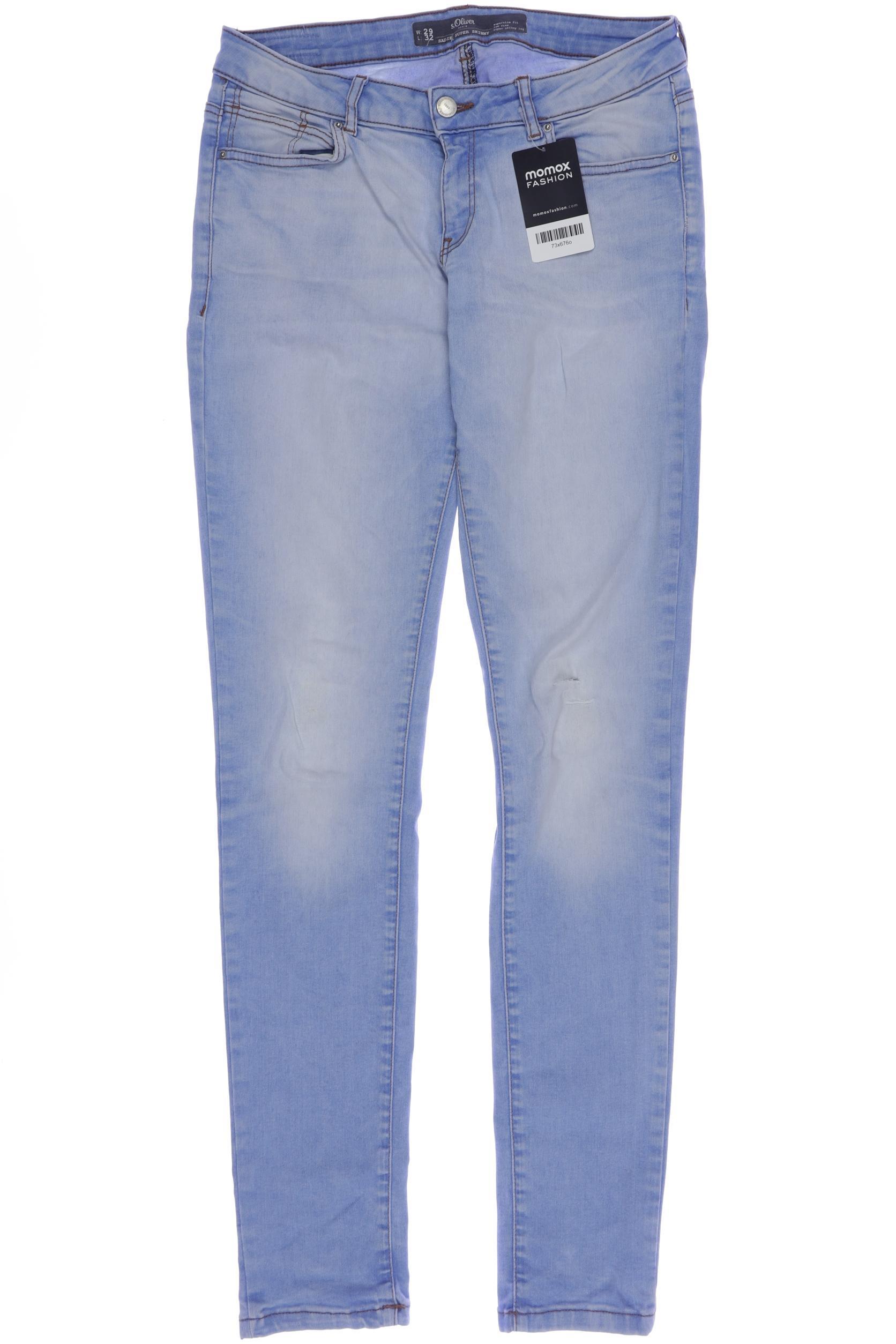 

s.Oliver Damen Jeans, hellblau, Gr. 29