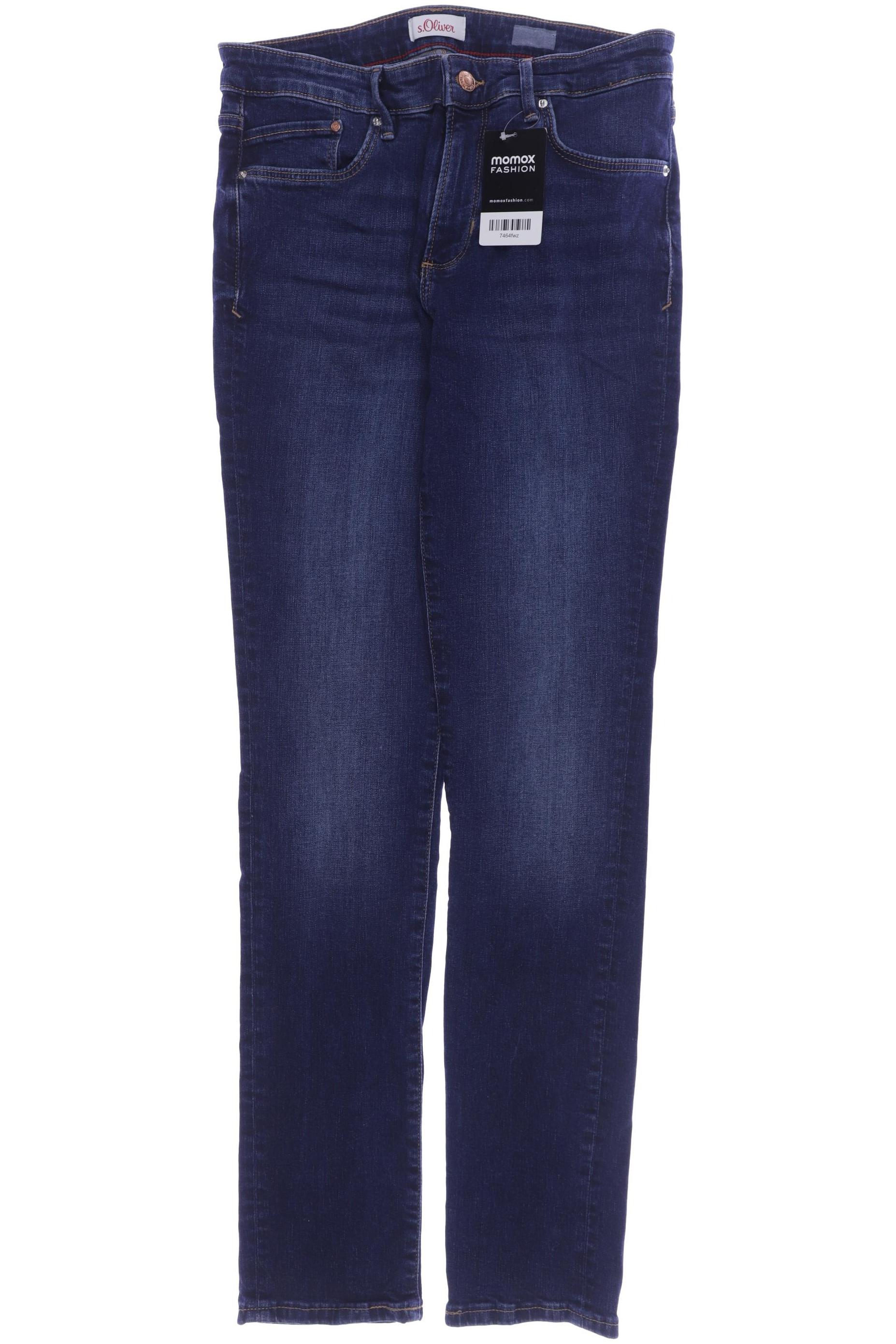 

s.Oliver Damen Jeans, marineblau