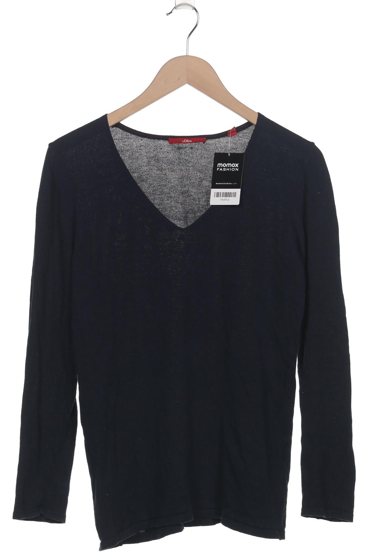 

s.Oliver Damen Pullover, marineblau, Gr. 40