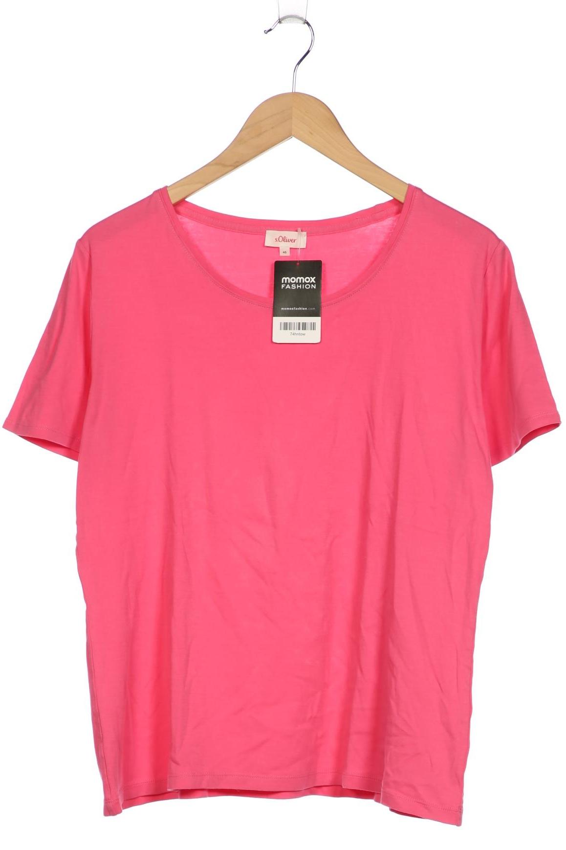 

s.Oliver Damen T-Shirt, pink, Gr. 46