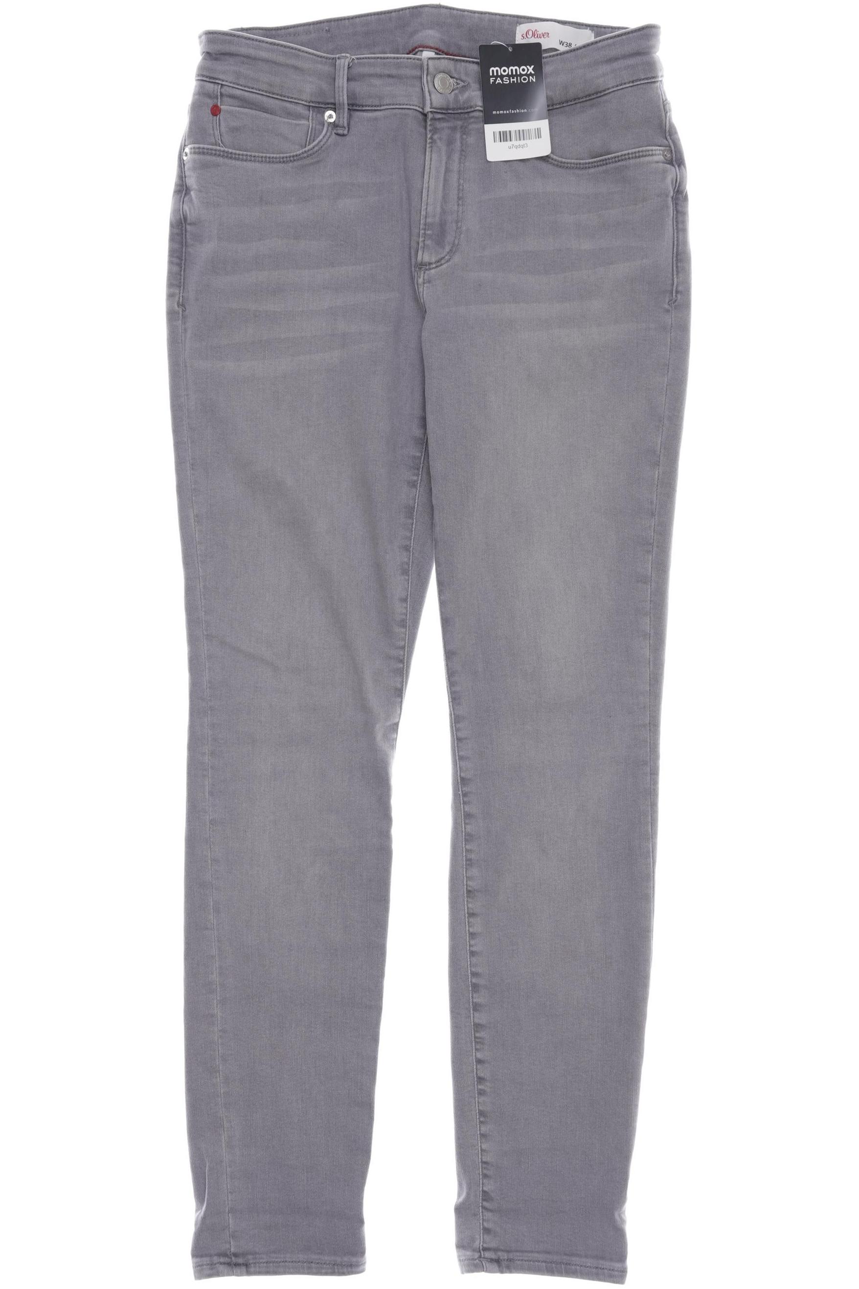 

s.Oliver Damen Jeans, grau, Gr. 38