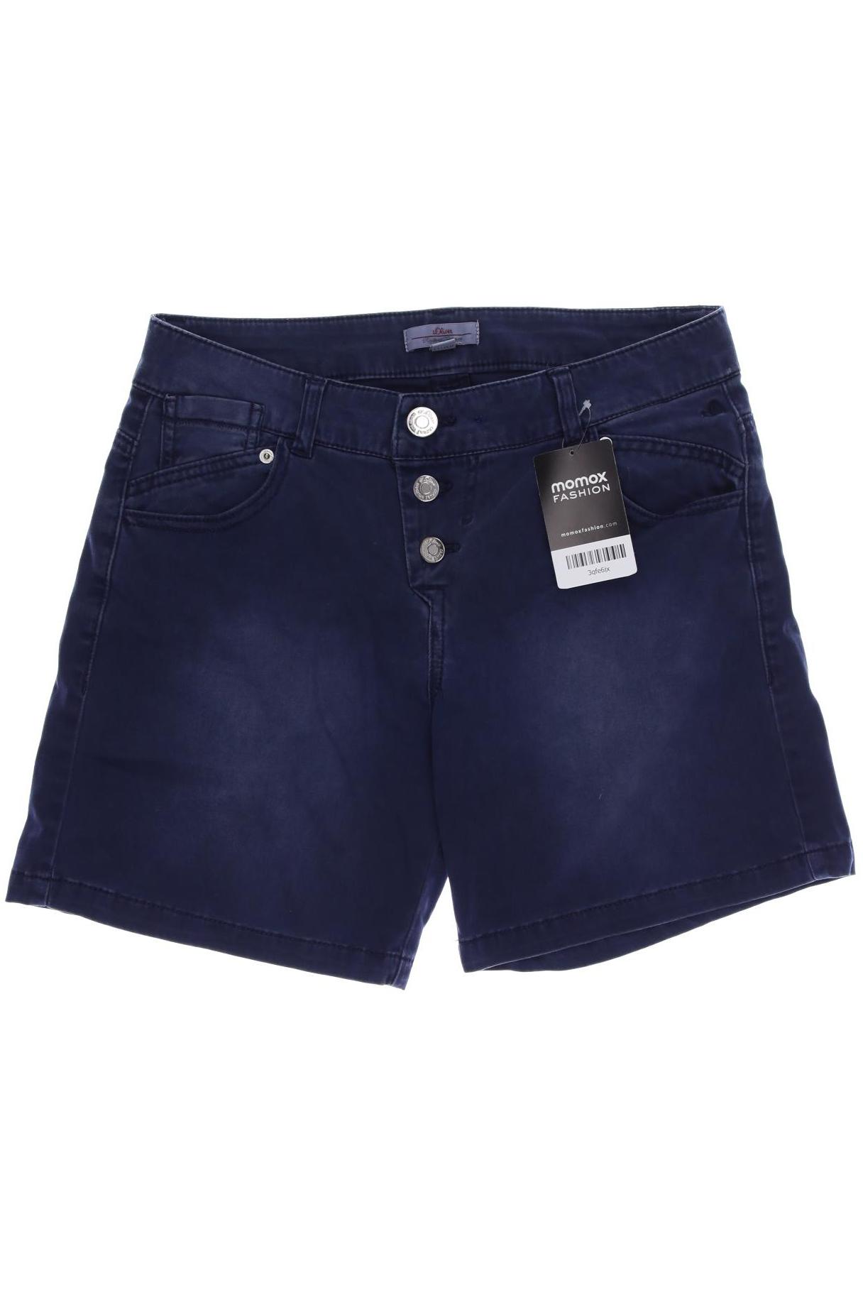 

s.Oliver Damen Shorts, marineblau