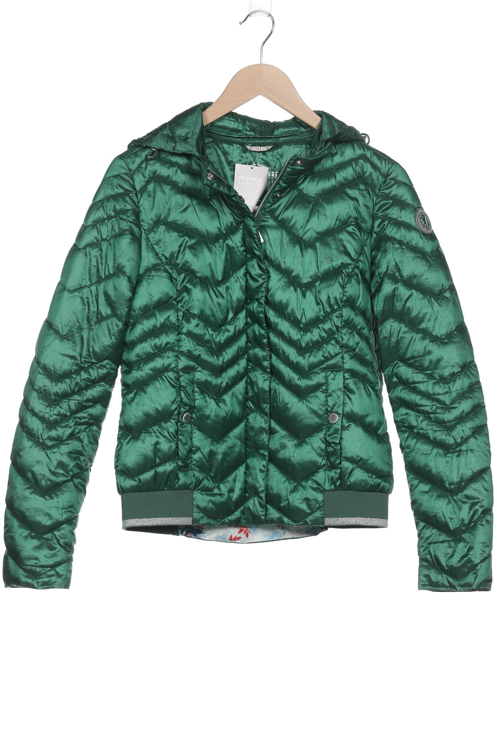 

s.Oliver Damen Jacke, grün, Gr. 36