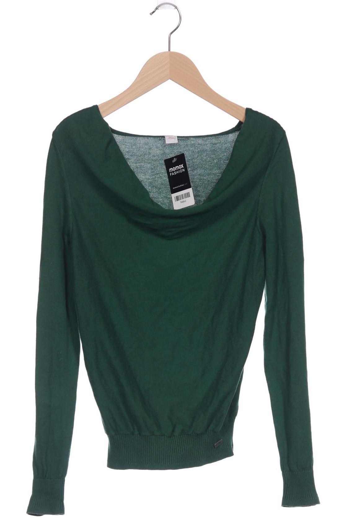 

s.Oliver Damen Pullover, grün, Gr. 34