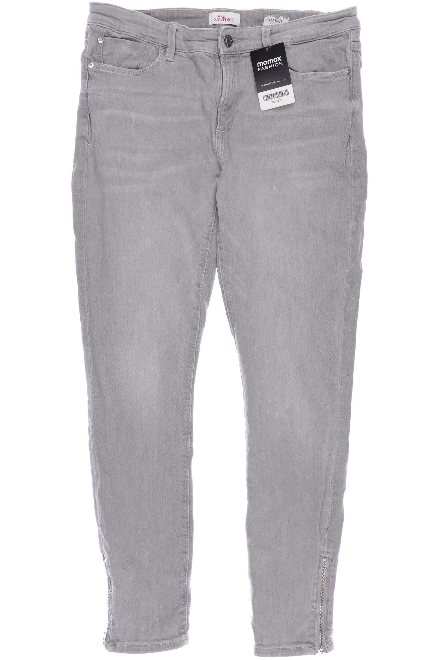 

s.Oliver Damen Jeans, grau