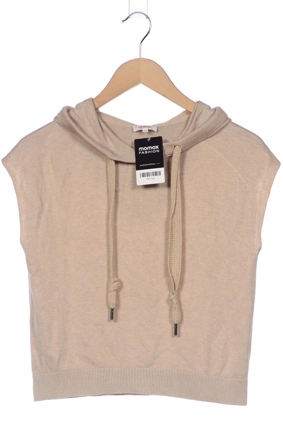 

s.Oliver Damen Pullover, beige, Gr. 34