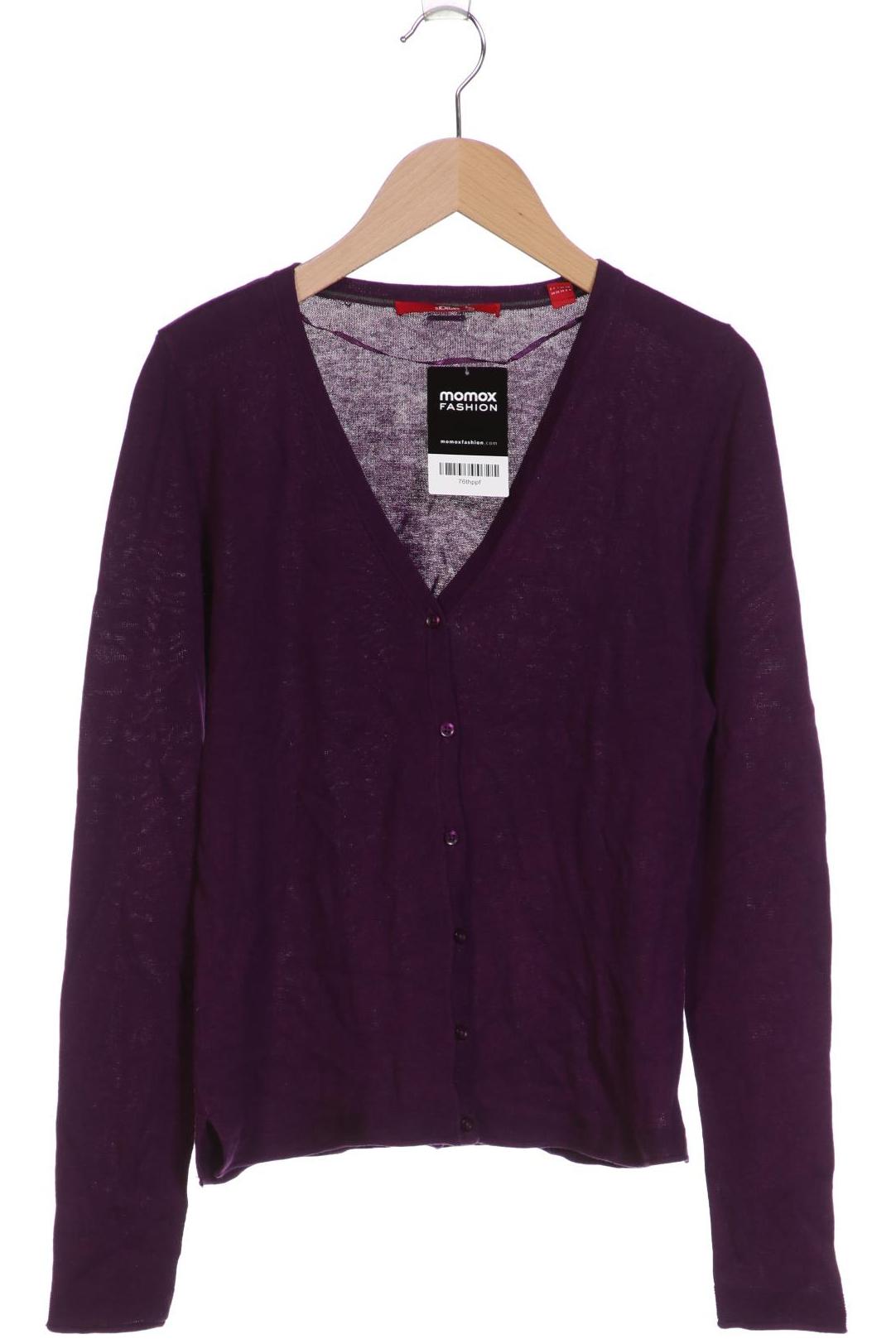 

s.Oliver Damen Strickjacke, flieder, Gr. 34