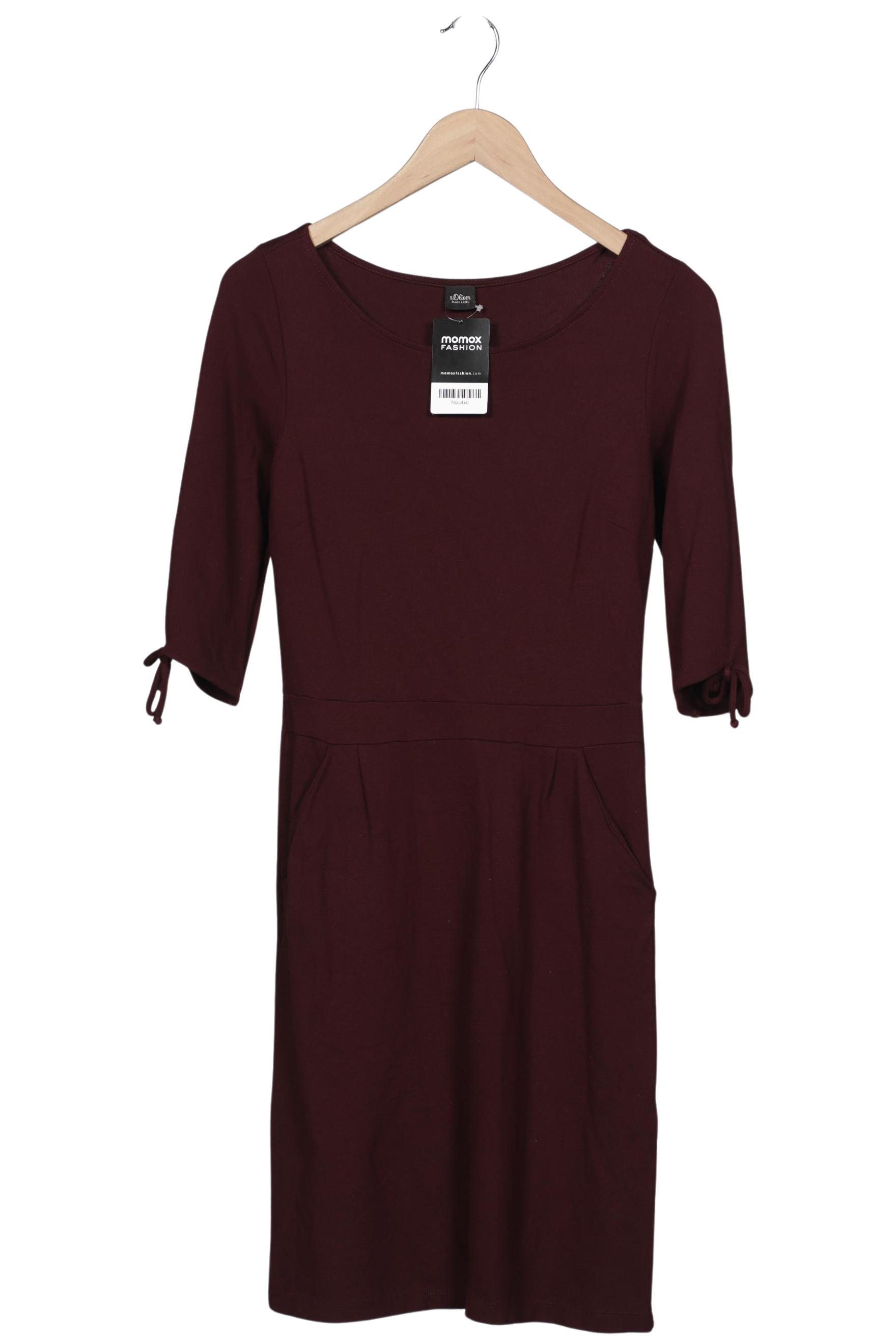 

s.Oliver Damen Kleid, bordeaux, Gr. 34