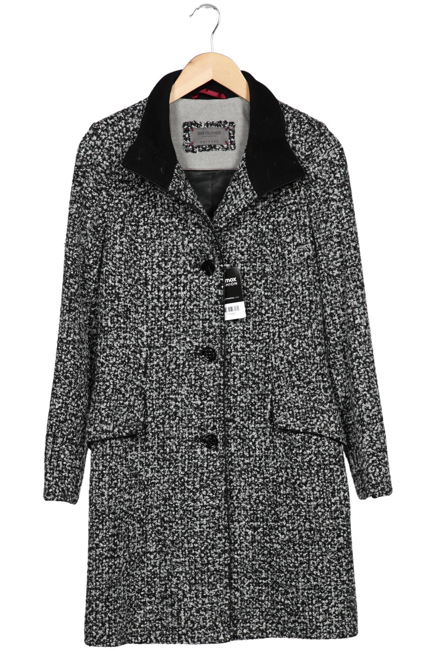 

s.Oliver Damen Mantel, grau, Gr. 34