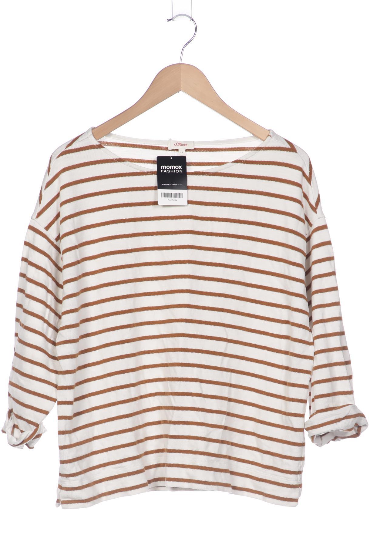 

s.Oliver Damen Sweatshirt, weiß, Gr. 44